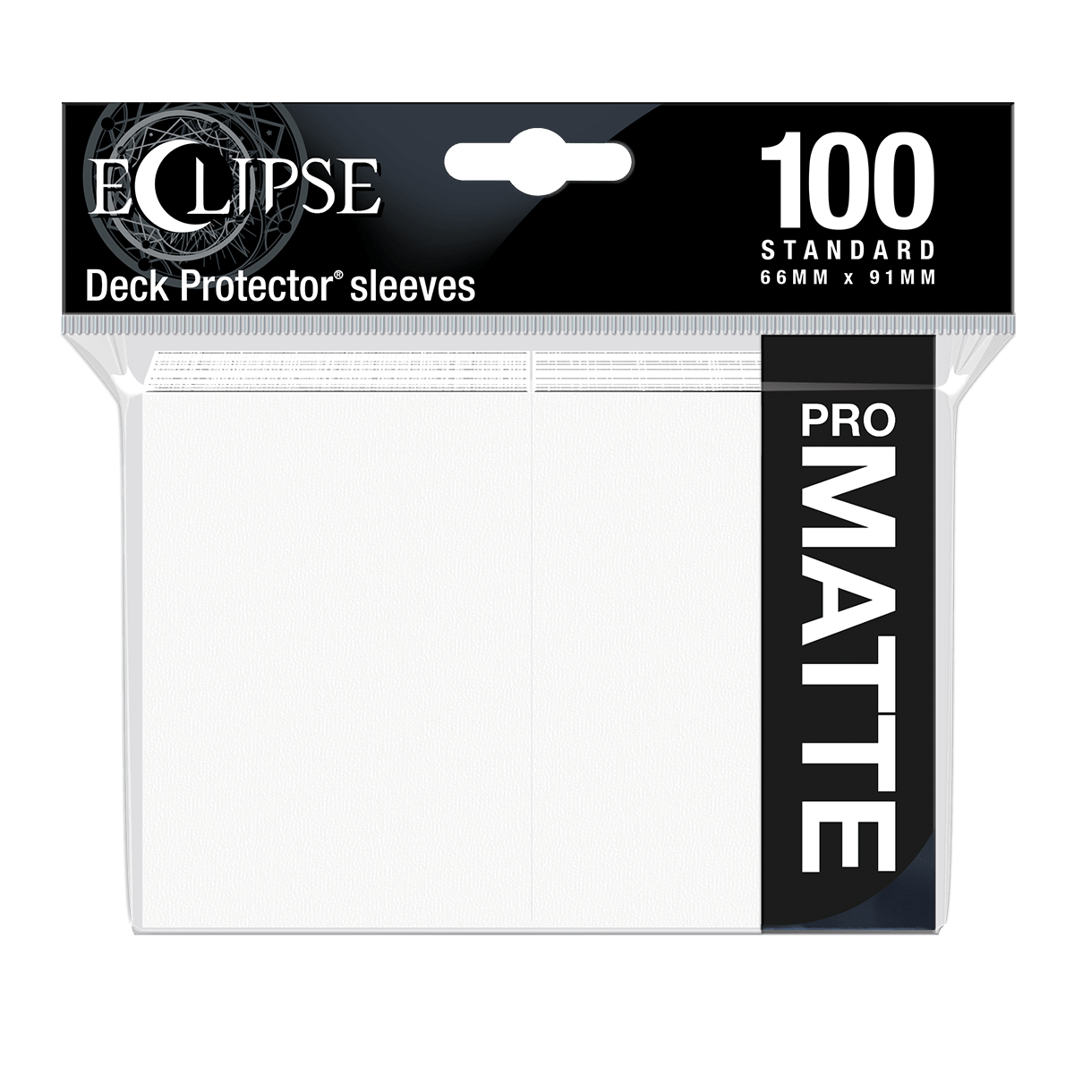 Eclipse Matte Standard Deck Protector Sleeves (100ct) - E - 15612 - Ultra PRO - Ultra PRO International
