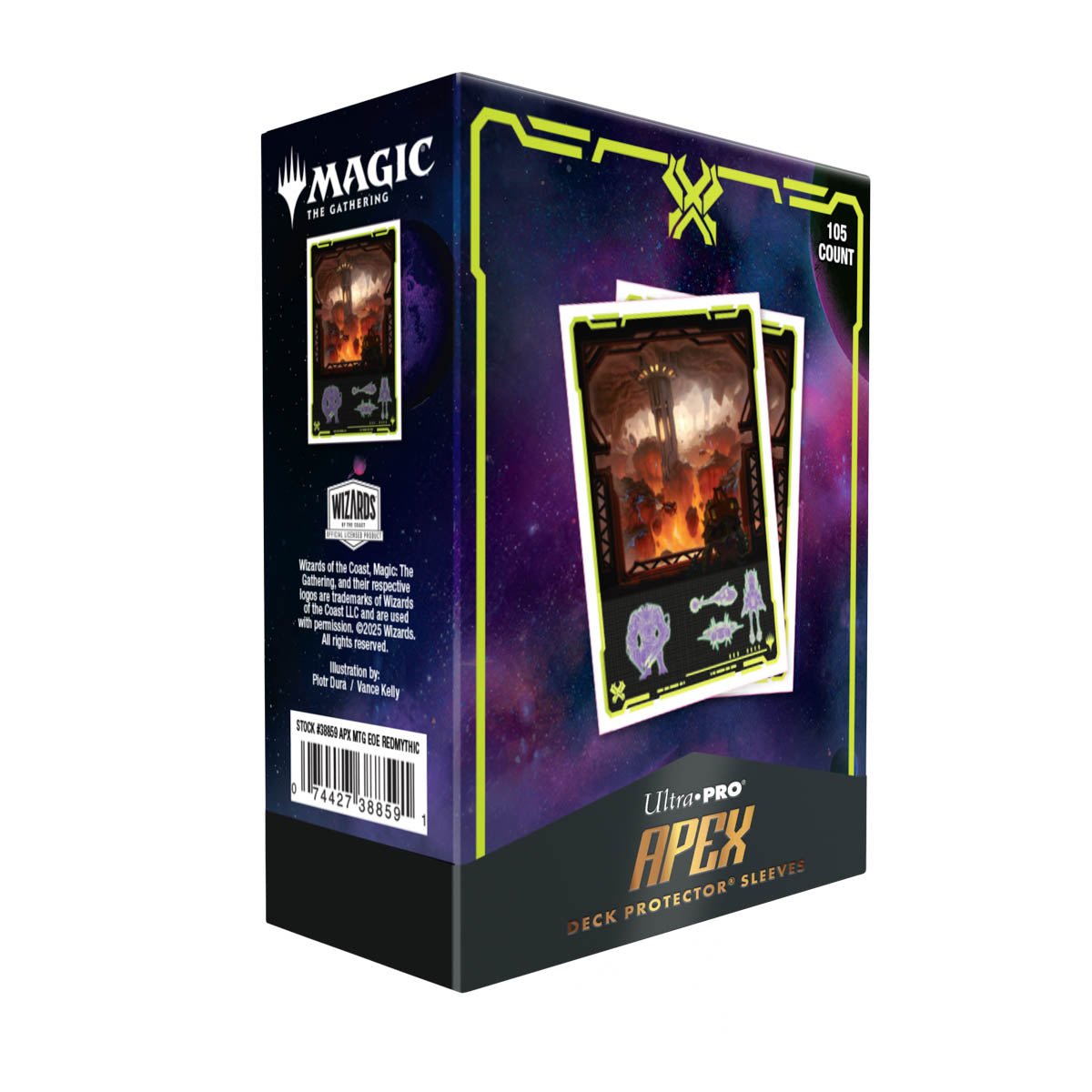 Edge of Eternities Kavaron, Memorial World 105ct APEX™ Deck Protector Sleeves for Magic: The Gathering - E - 38859 - Ultra PRO - Ultra PRO International