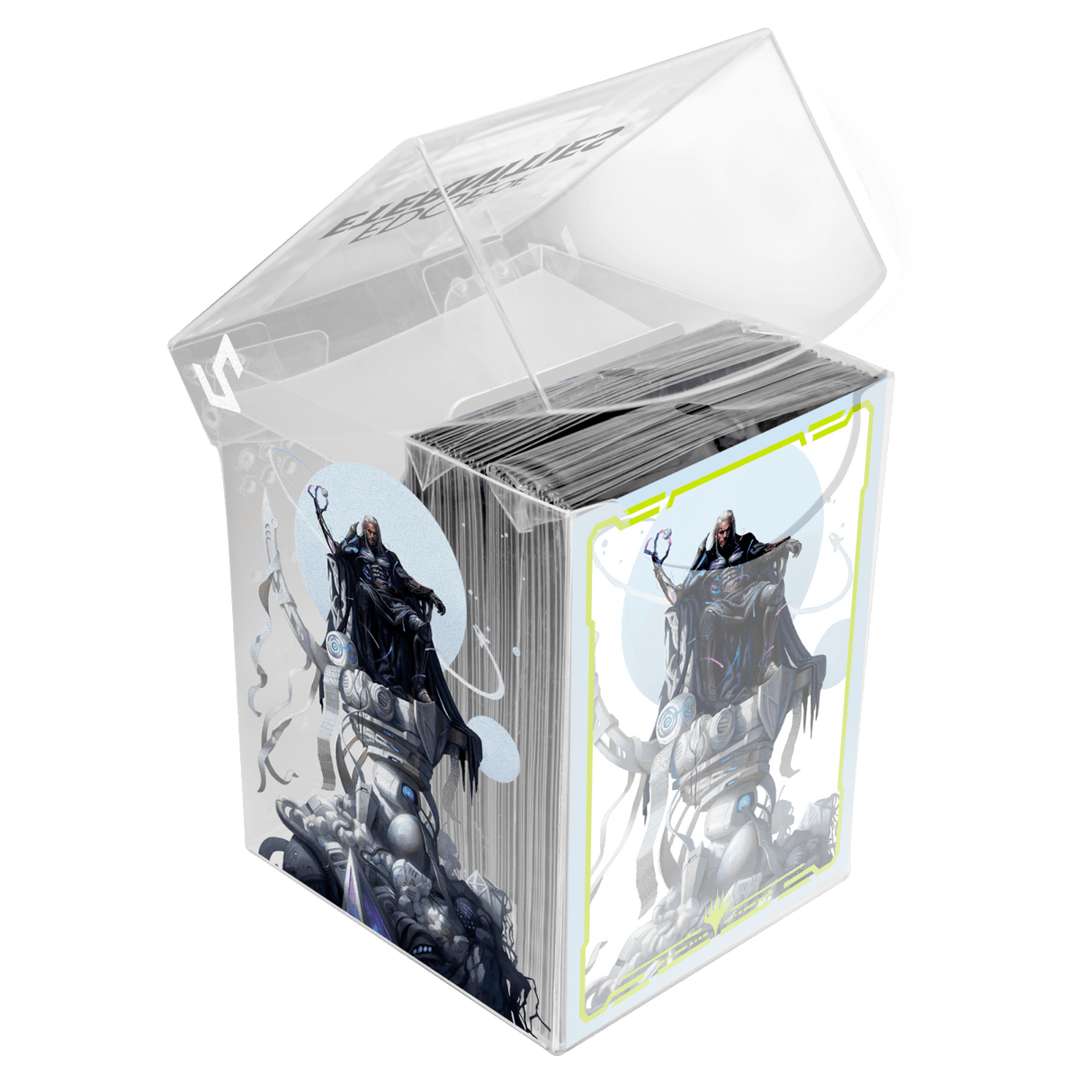 Edge of Eternities Tezzeret, Cruel Captain 100ct Deck Protector Sleeves in Clear Box for Magic: The Gathering - E - 38854 - Ultra PRO - Ultra PRO International