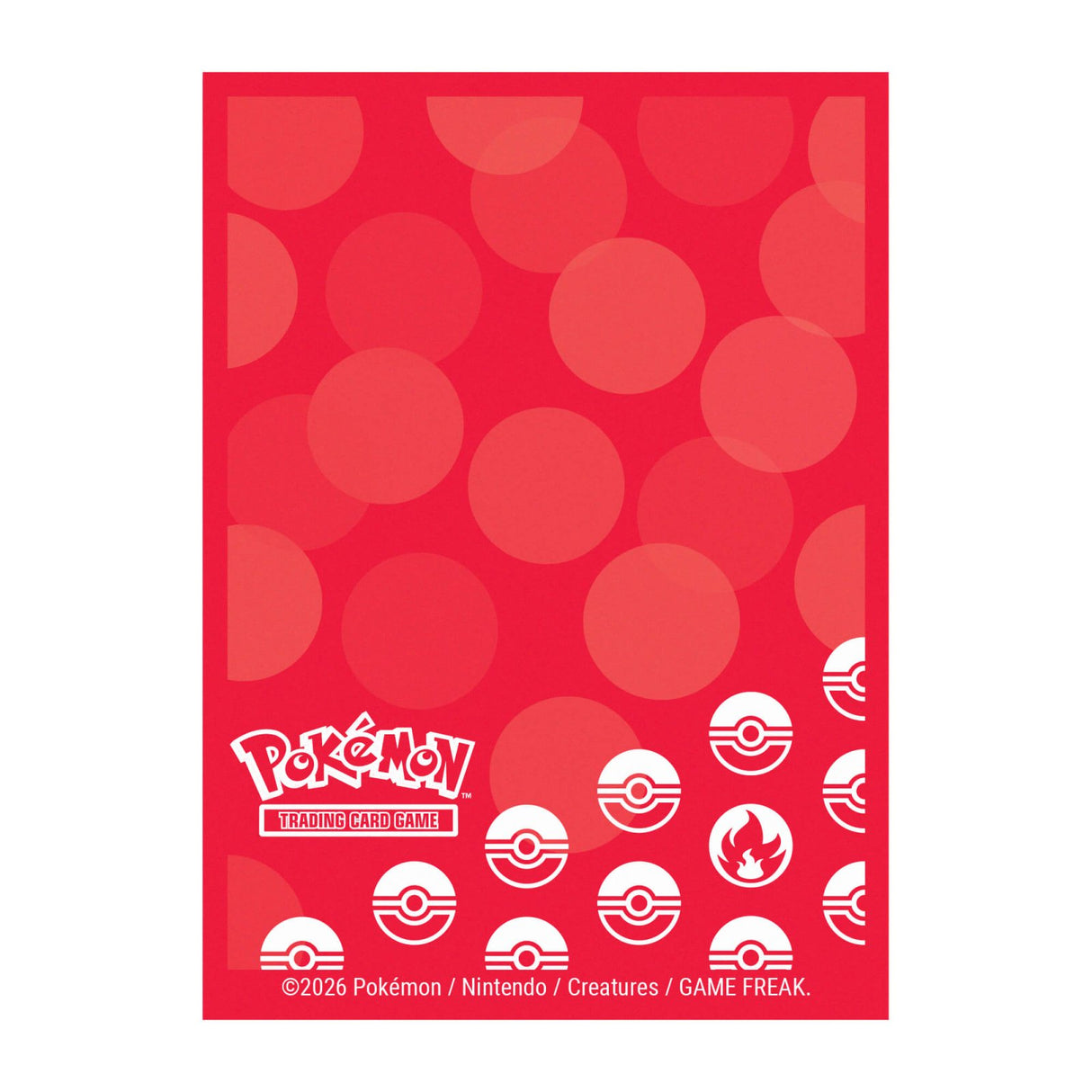 Energy - Fire Type 65ct DECK PROTECTOR® Sleeves for Pokémon - E-16743 - Ultra PRO- Ultra PRO International