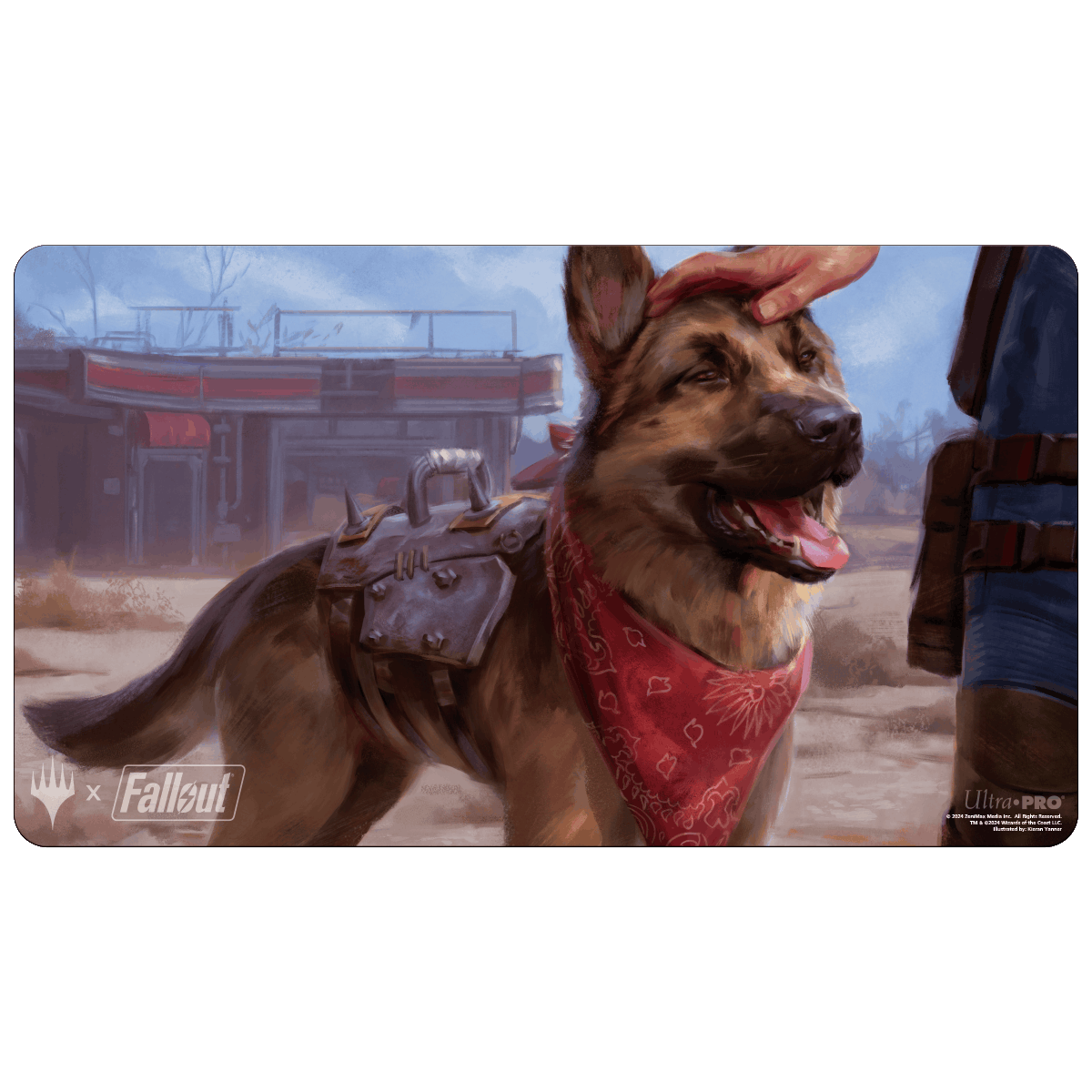 Fallout Dogmeat, Ever Loyal Standard Gaming Playmat for Magic: The Gathering - E-38319 - Ultra PRO- Ultra PRO International