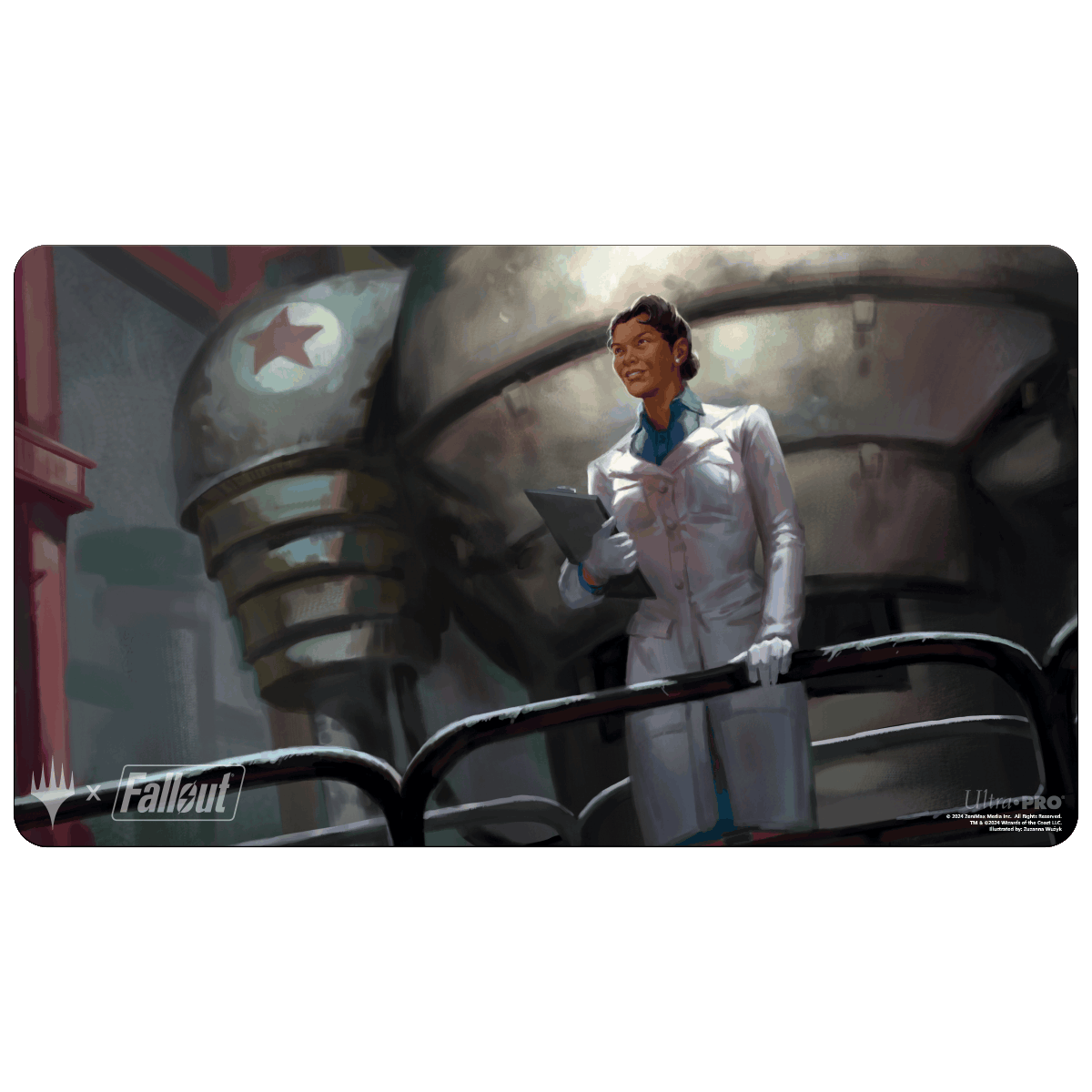 Fallout Dr. Madison Li Standard Gaming Playmat for Magic: The Gathering - E-38320 - Ultra PRO- Ultra PRO International