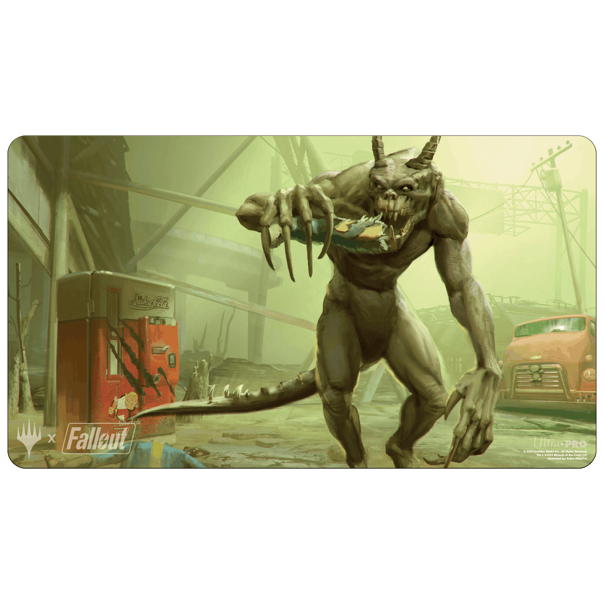Fallout Tarmogoyf Standard Gaming Playmat for Magic: The Gathering - E-38327 - Ultra PRO- Ultra PRO International