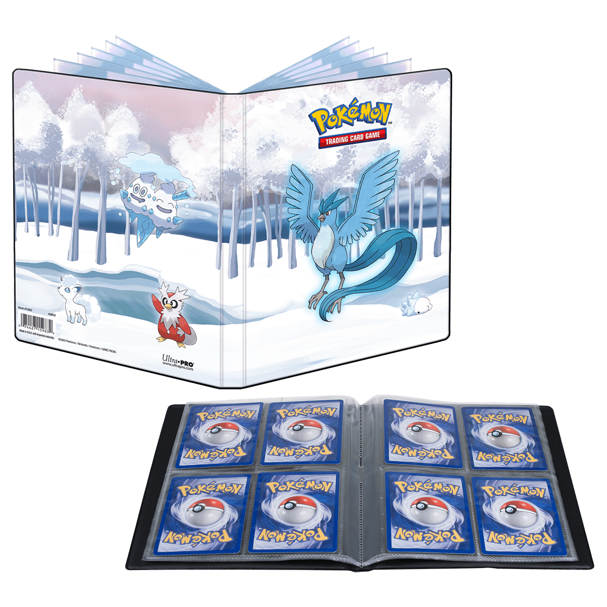 Gallery Series Frosted Forest 4 - Pocket Portfolio for Pokémon - E - 15983 - Ultra PRO - Ultra PRO International