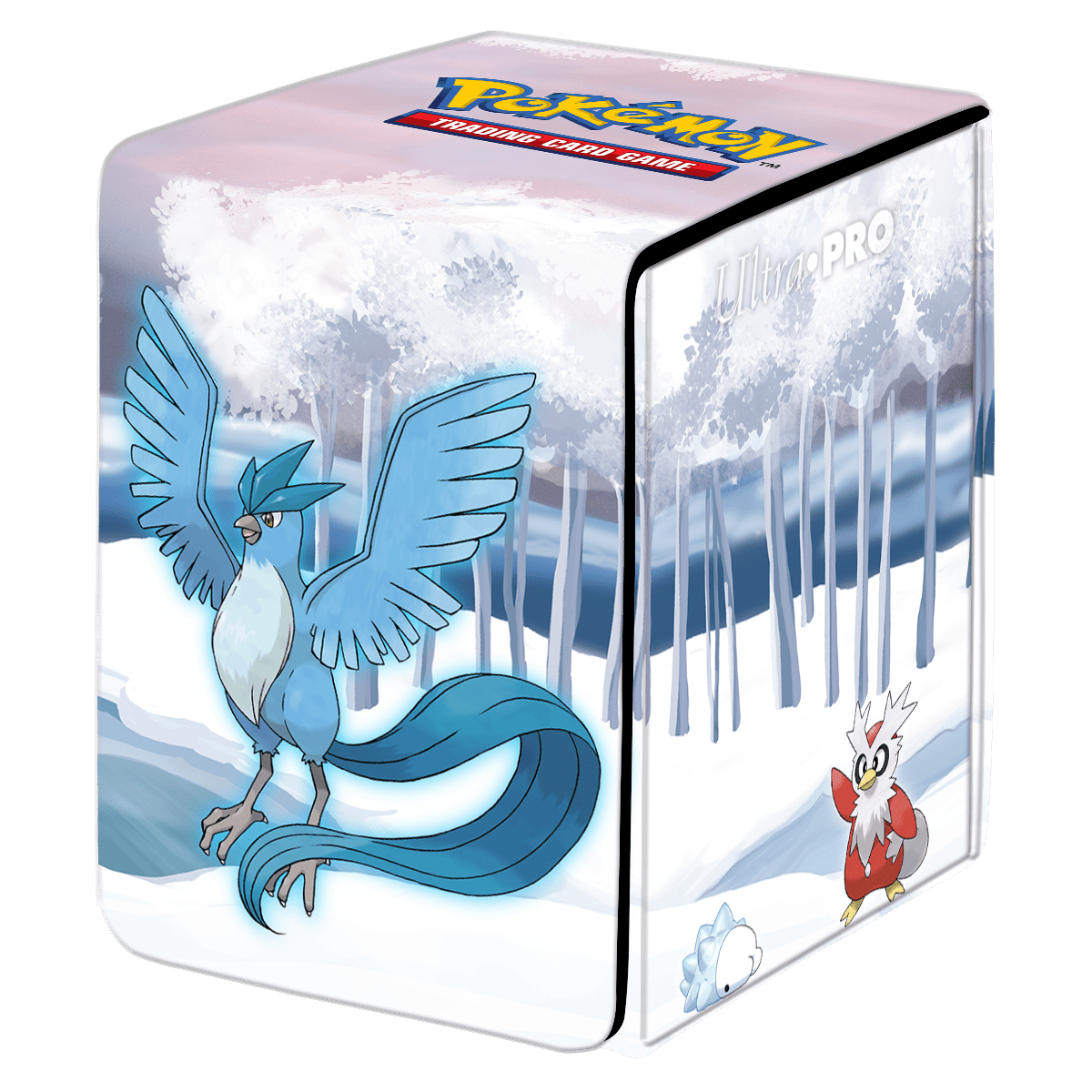 Gallery Series Frosted Forest Alcove Flip Deck Box for Pokémon - E - 15989 - Ultra PRO - Ultra PRO International