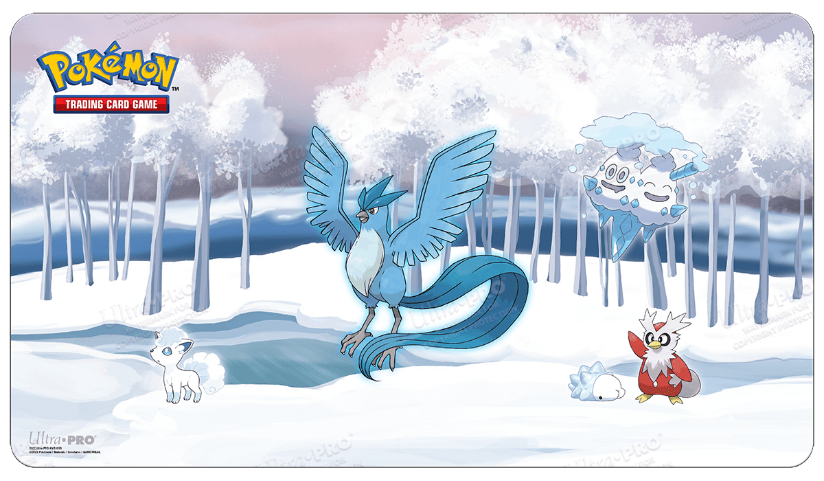 Gallery Series Frosted Forest Standard Gaming Playmat for Pokémon - E - 15982 - Ultra PRO - Ultra PRO International
