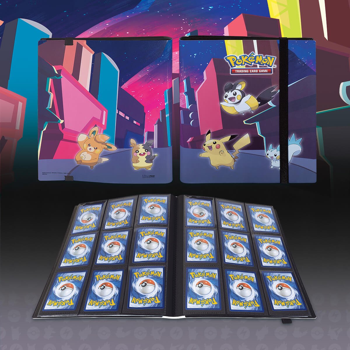 Gallery Series Shimmering Skyline 9 - Pocket PRO - Binder for Pokémon - E - 16202 - Ultra PRO - Ultra PRO International