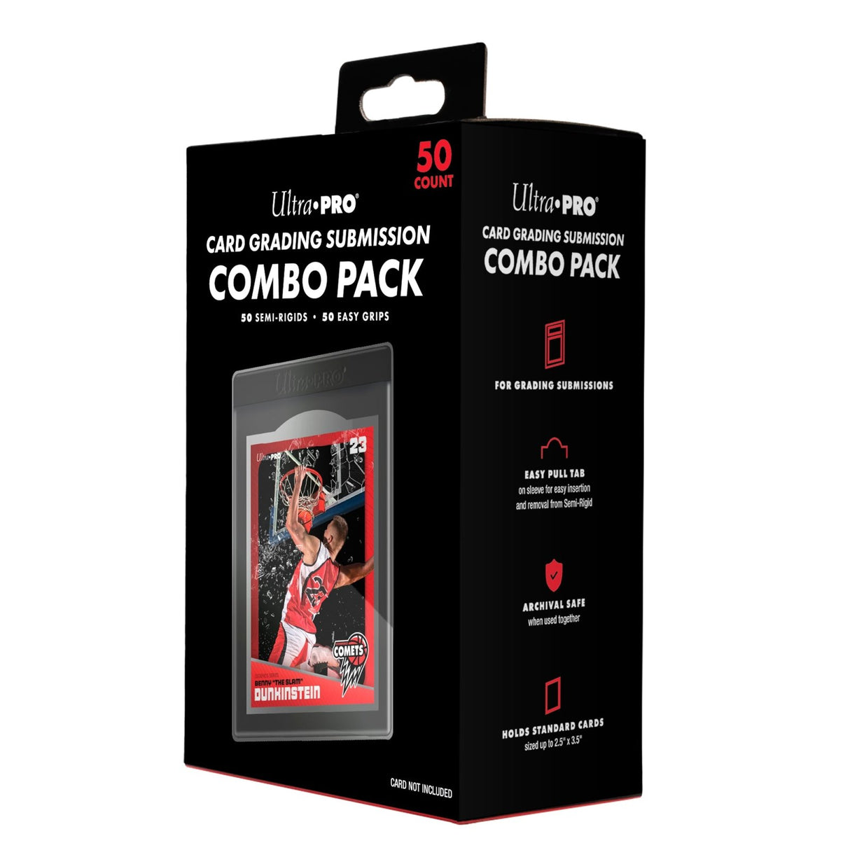 Grading Card Submission Combo Pack - Semi - Rigids & Easy Pull Sleeves 50ct - E - 16572 - Ultra PRO - Ultra PRO International