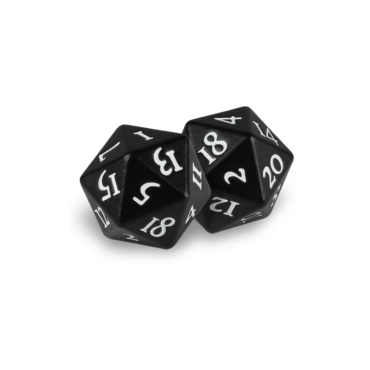 Heavy Metal D20 Dice Set (2ct) - E - 85338 - Ultra PRO - Ultra PRO International