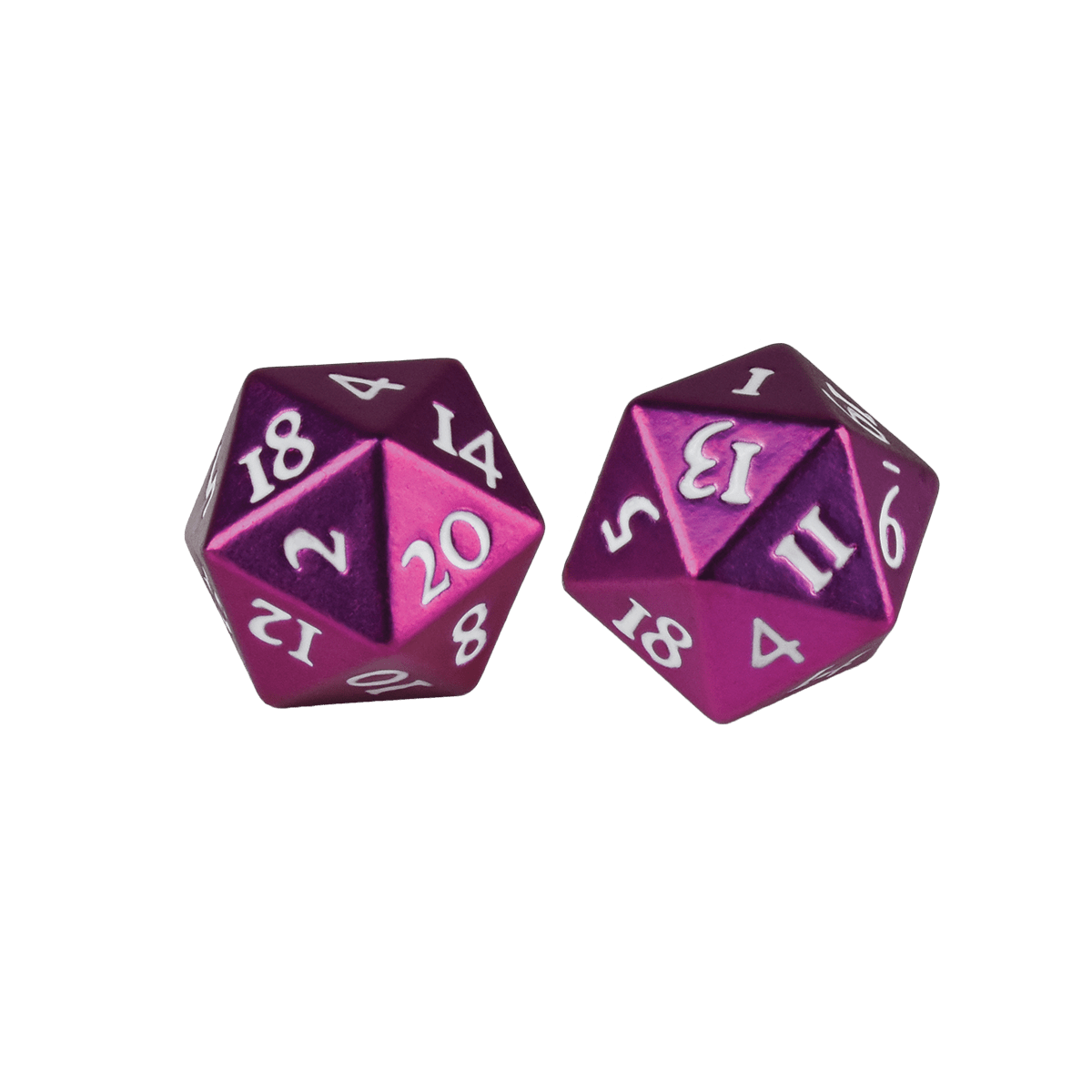 Heavy Metal D20 Dice Set (2ct) - E - 85339 - Ultra PRO - Ultra PRO International