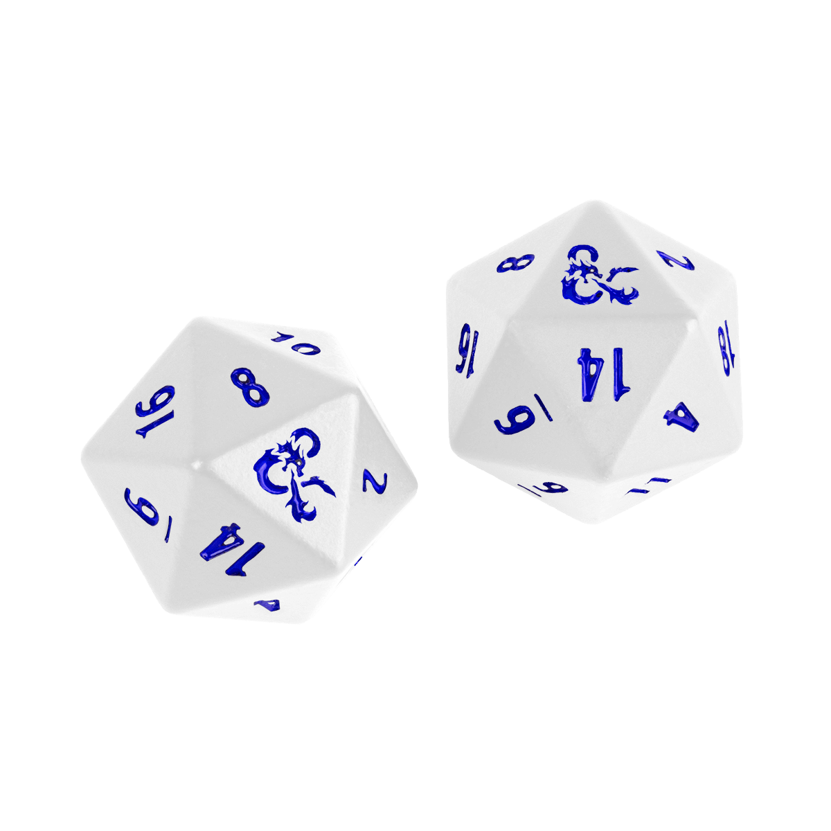 Heavy Metal Icewind D20 Dice Set (2ct) for Dungeons & Dragons - E - 18354 - Ultra PRO - Ultra PRO International