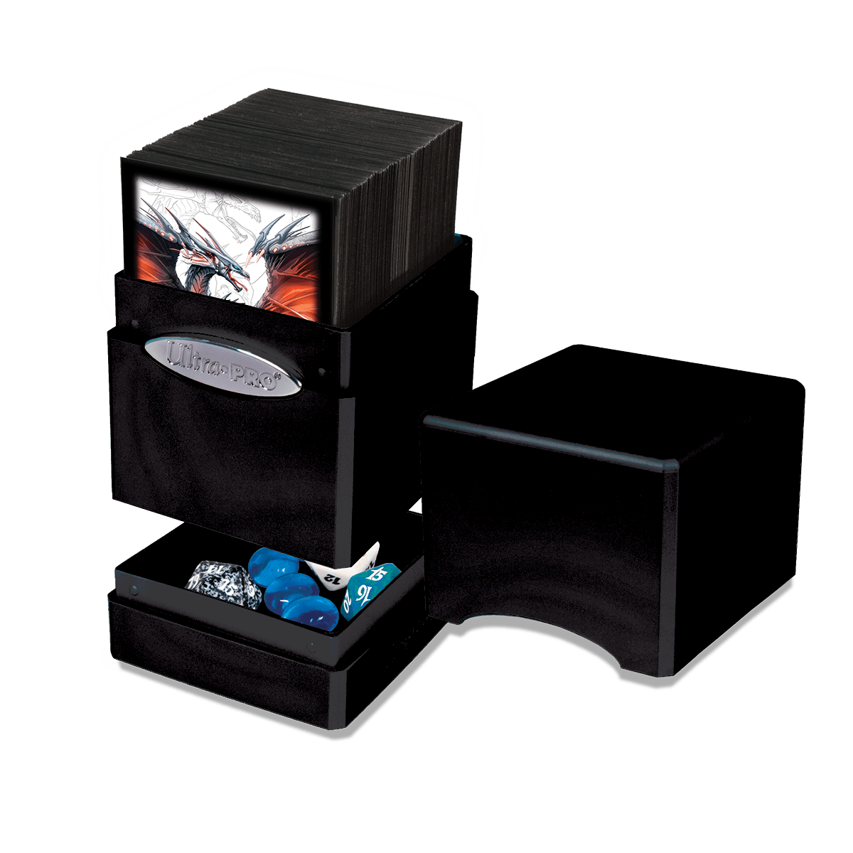 Hi - Gloss Satin Tower Deck Box - E - 85414 - Ultra PRO - Ultra PRO International