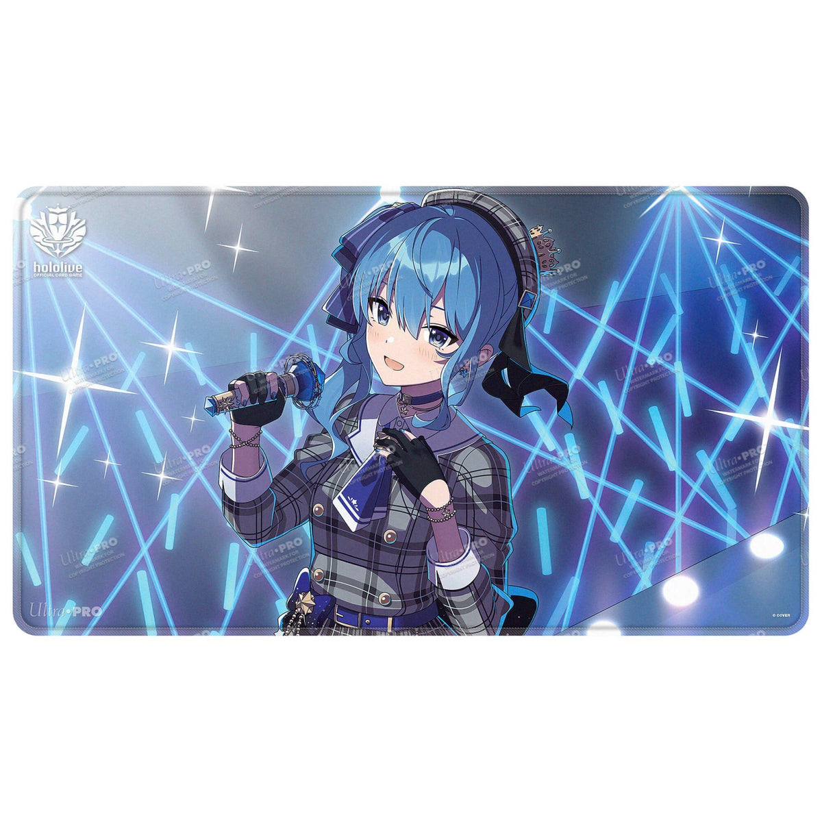 Hoshimachi Suisei Stitched Playmat for the hololive OFFICIAL CARD GAME - E-16802 - Ultra PRO- Ultra PRO International