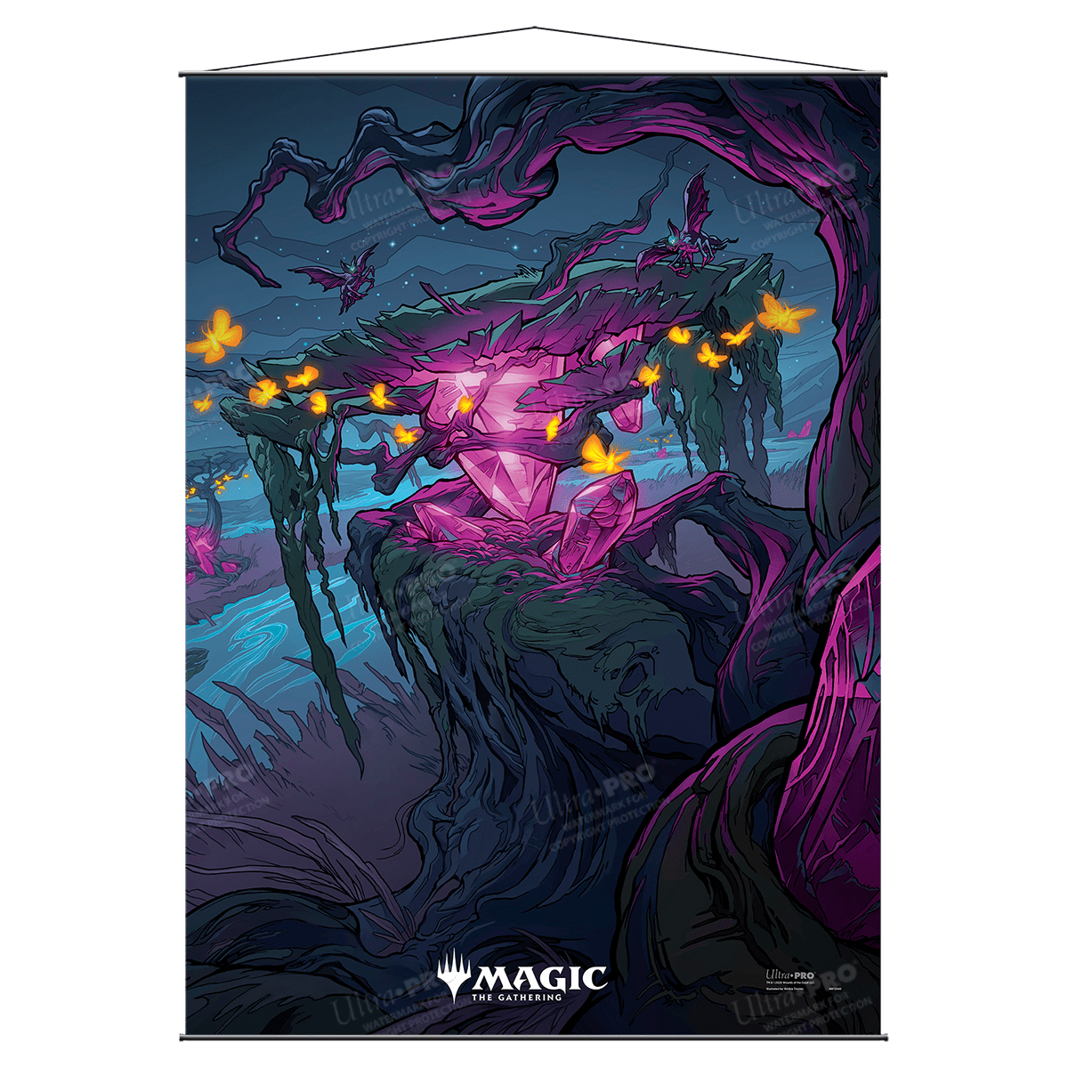 Ikoria: Lair of Behemoths Indatha Triome Wall Scroll for Magic: The Gathering - E - 18326 - Ultra PRO - Ultra PRO International