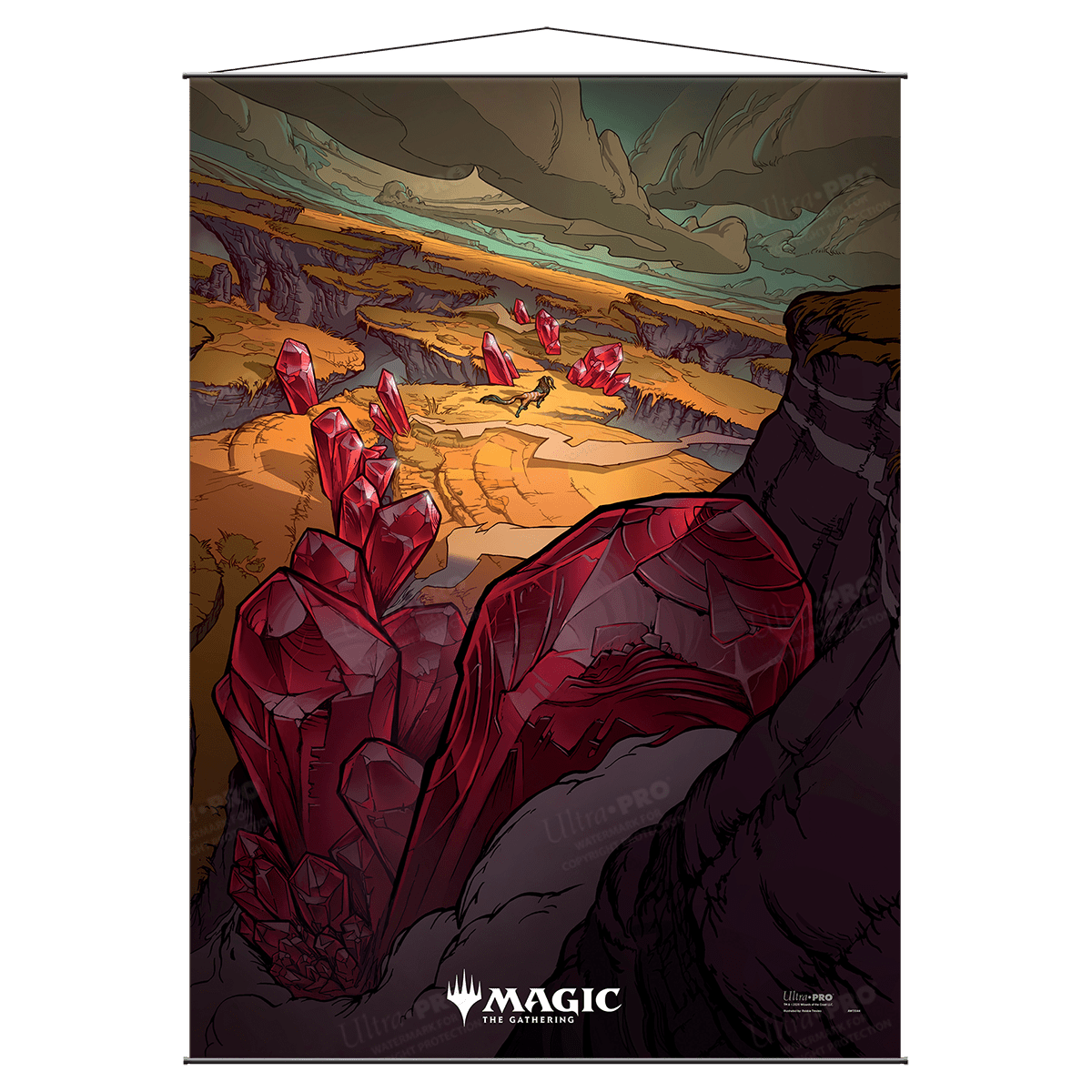 Ikoria: Lair of Behemoths Savai Triome Wall Scroll for Magic: The Gathering - E - 18328 - Ultra PRO - Ultra PRO International