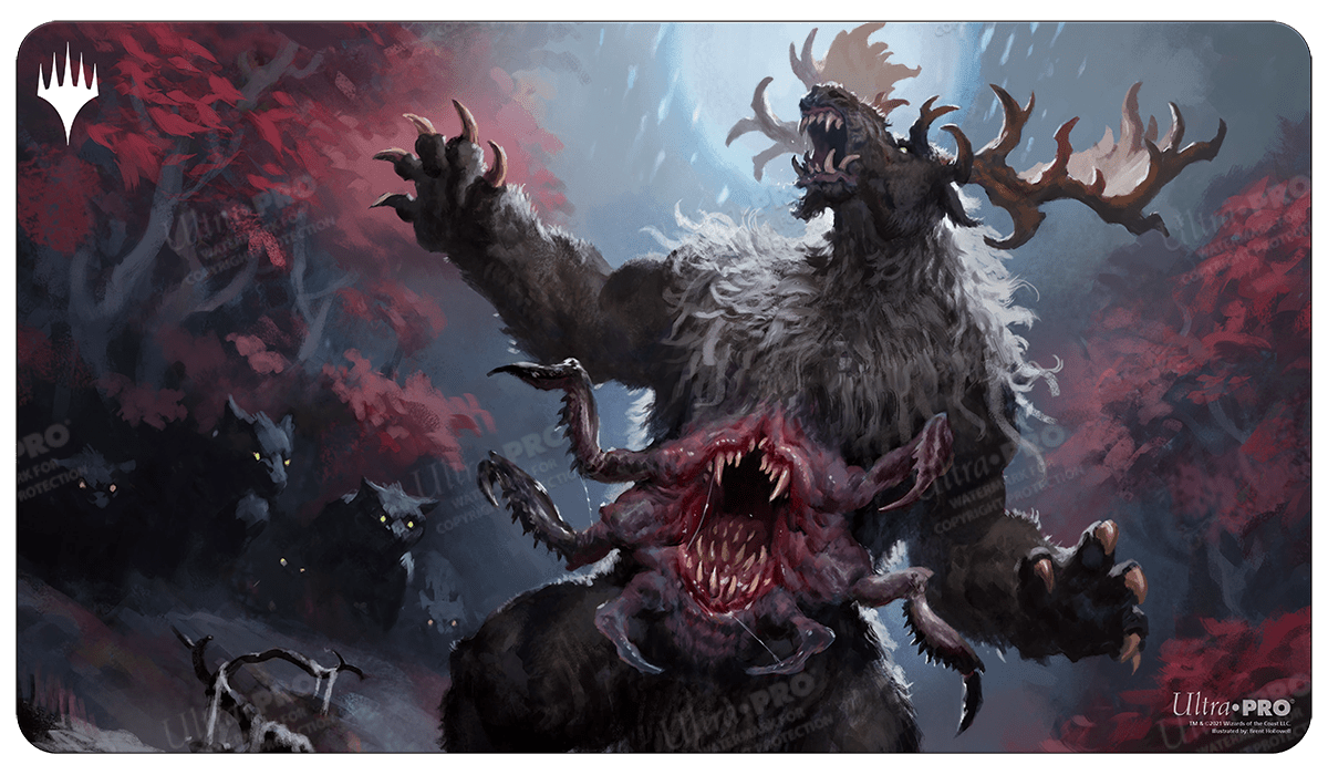 Innistrad: Crimson Vow Ulvenwald Behemoth Standard Gaming Playmat for Magic: The Gathering - E - 19225 - Ultra PRO - Ultra PRO International