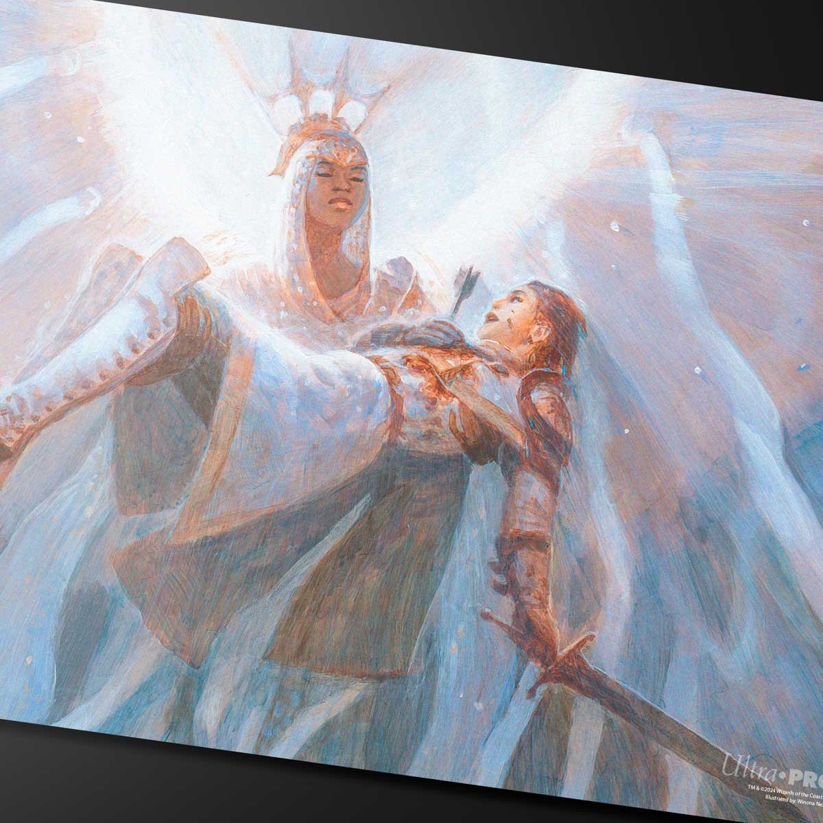 Innistrad Remastered Restoration Angel Playmat for Magic: The Gathering - E - 38649 - Ultra PRO - Ultra PRO International