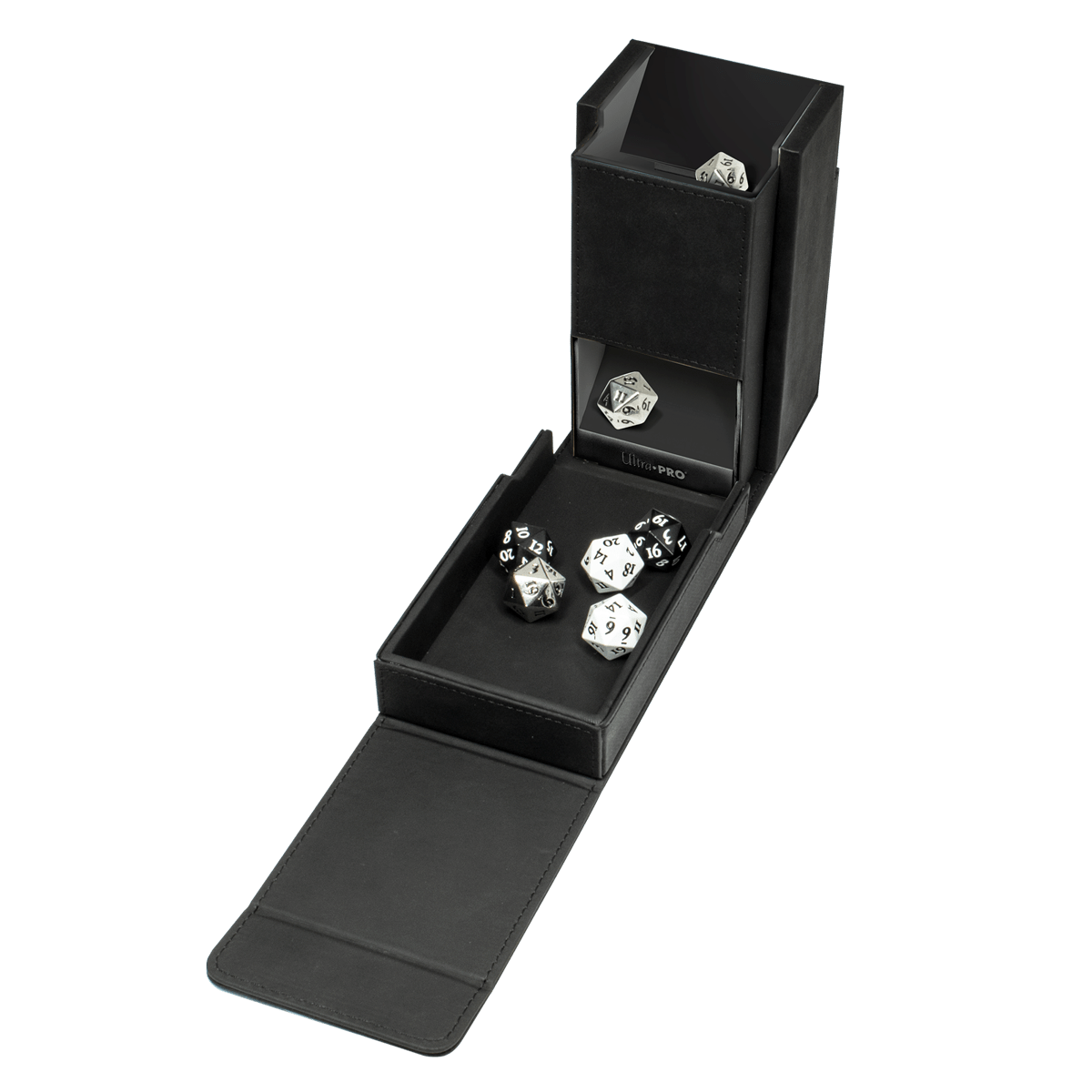 Jet Black Alcove Dice Tower - E - 15960 - Ultra PRO - Ultra PRO International