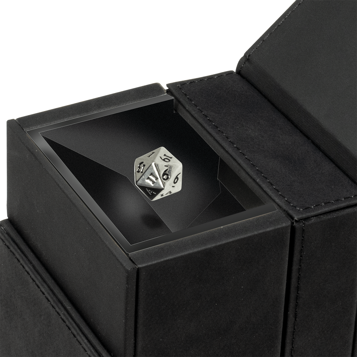 Jet Black Alcove Dice Tower - E - 15960 - Ultra PRO - Ultra PRO International