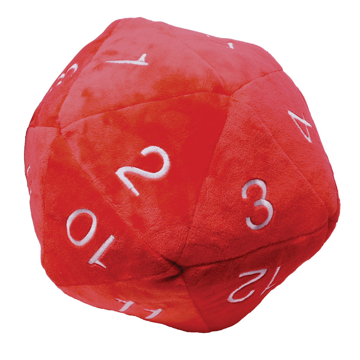 Jumbo Red D20 Novelty Dice Plush - E - 85336 - Ultra PRO - Ultra PRO International