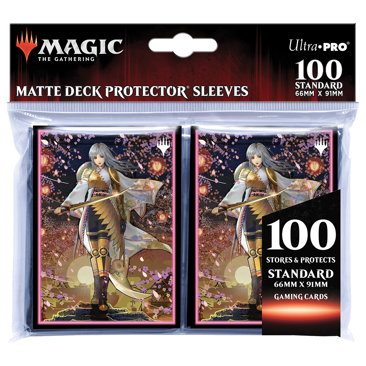 Kamigawa Neon Dynasty The Wandering Emperor Standard Deck Protector Sleeves (100ct) for Magic: The Gathering - E - 19287 - Ultra PRO - Ultra PRO International