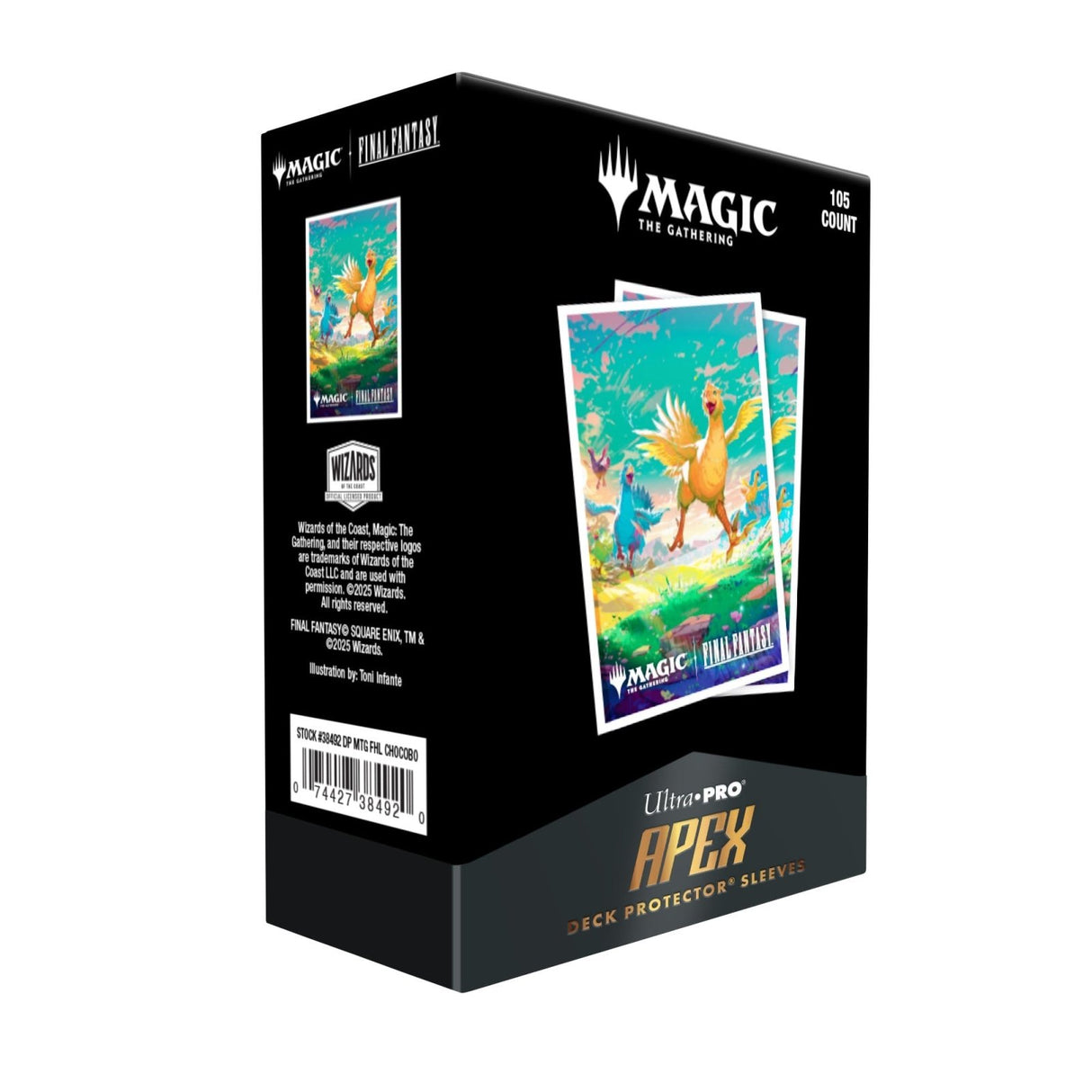 MAGIC: THE GATHERING®—FINAL FANTASY™ Chocobo Parade 105ct APEX Deck Protector sleeves for Magic: The Gathering - E-38492 - Ultra PRO - Ultra PRO International