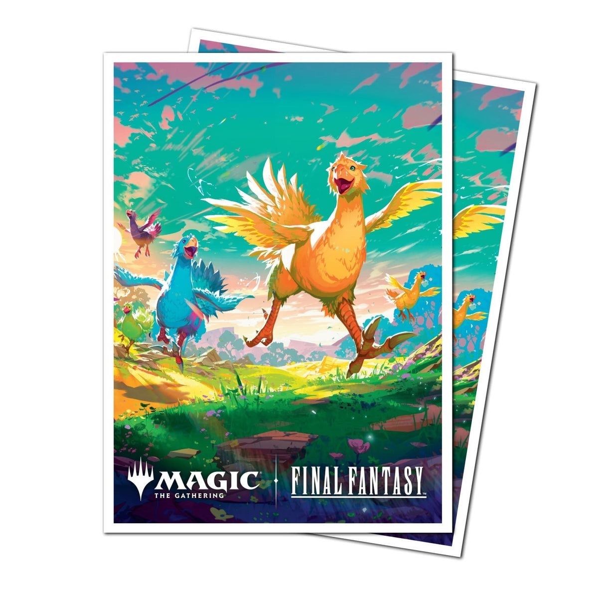 MAGIC: THE GATHERING®—FINAL FANTASY™ Chocobo Parade 105ct APEX Deck Protector sleeves for Magic: The Gathering - E-38492 - Ultra PRO - Ultra PRO International