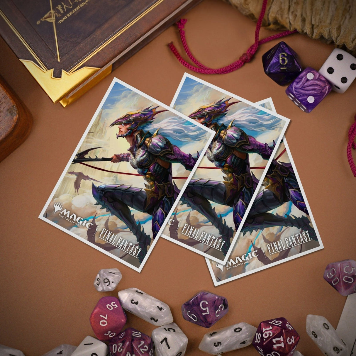 MAGIC: THE GATHERING®—FINAL FANTASY™ Kain Highwind 105ct APEX Deck Protector sleeves for Magic: The Gathering - E-38489 - Ultra PRO - Ultra PRO International