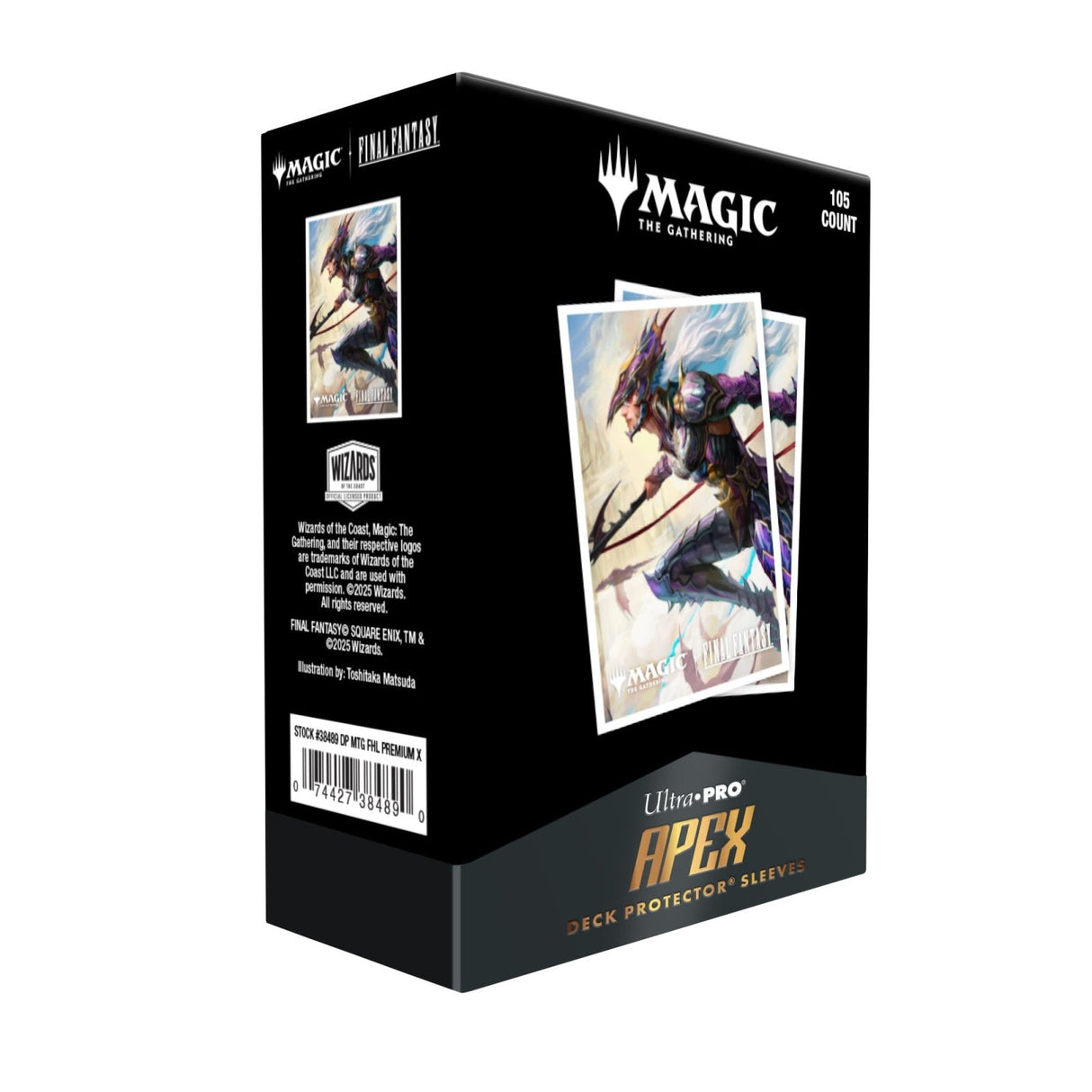 MAGIC: THE GATHERING®—FINAL FANTASY™ Kain Highwind 105ct APEX Deck Protector sleeves for Magic: The Gathering - E-38489 - Ultra PRO - Ultra PRO International