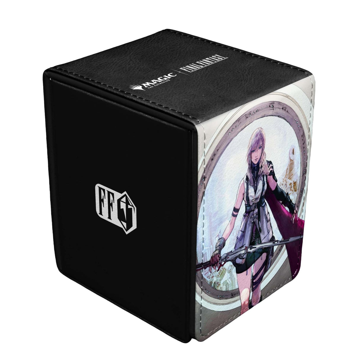 MAGIC: THE GATHERING®—FINAL FANTASY™ Lighting, Army of One Alcove Flip Deck Box for Magic: The Gathering - E-38493 - Ultra PRO - Ultra PRO International