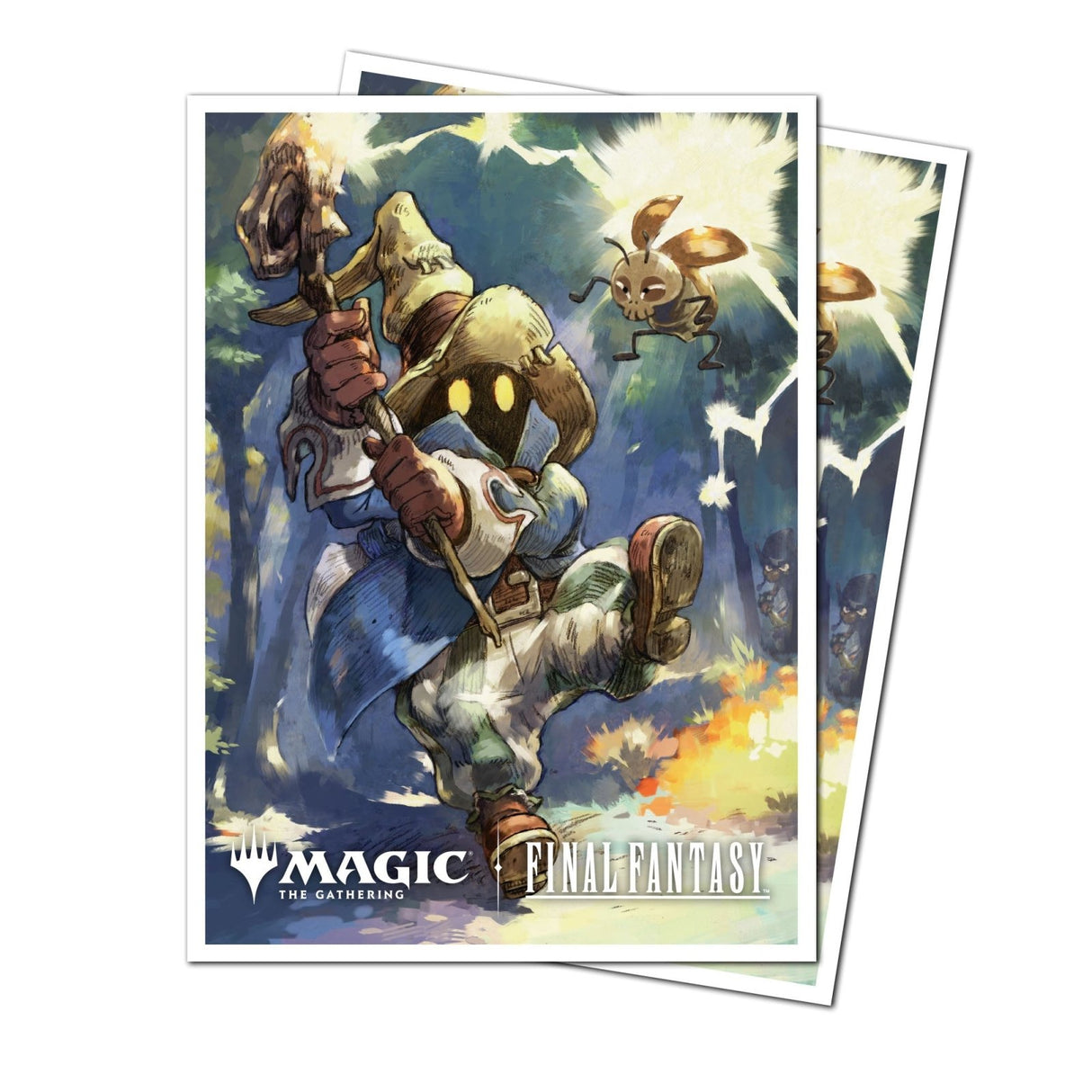 MAGIC: THE GATHERING®—FINAL FANTASY™ Vivi, Stray Black Mage 105ct APEX Deck Protector sleeves for Magic: The Gathering - E-38490 - Ultra PRO - Ultra PRO International