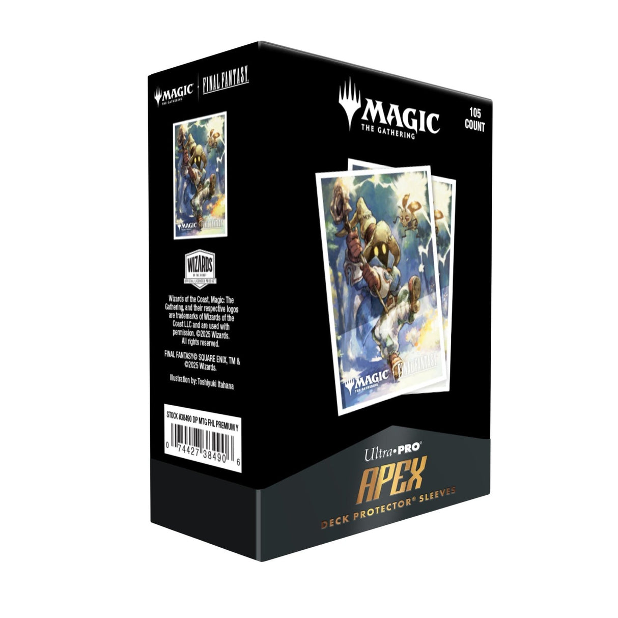 MAGIC: THE GATHERING®—FINAL FANTASY™ Vivi, Stray Black Mage 105ct APEX Deck Protector sleeves for Magic: The Gathering - E-38490 - Ultra PRO - Ultra PRO International