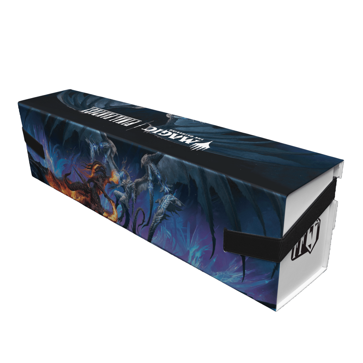 Magic: The Gathering®—FINAL FANTASY™ Bahamut and Ifrit 500+ Flat Pack Storage Box - E - 38737 - Ultra PRO International - Ultra PRO International