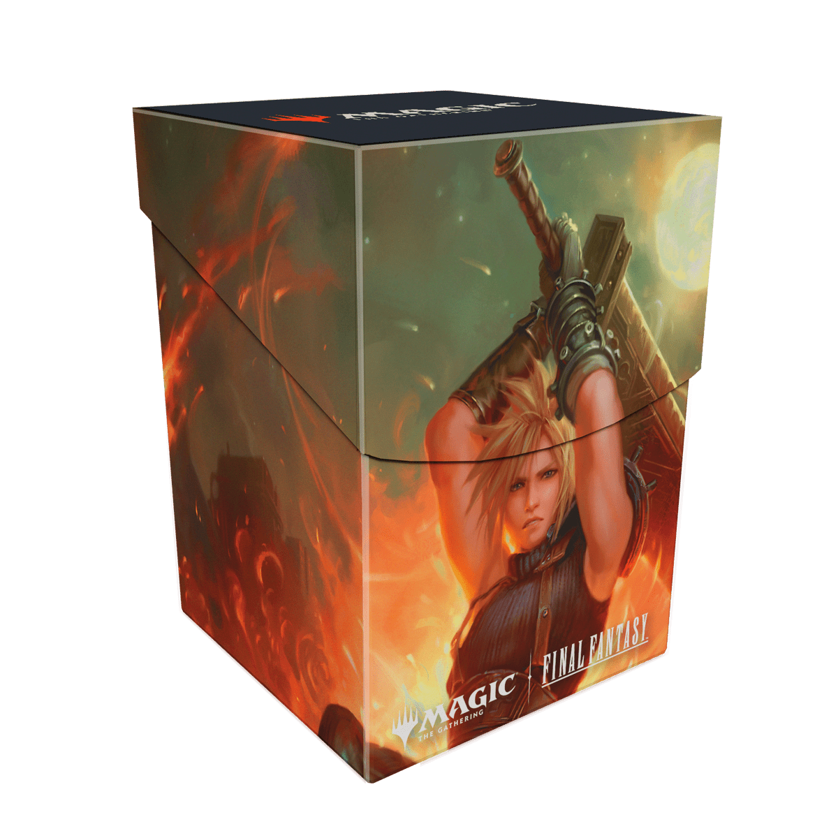 Magic: The Gathering®—FINAL FANTASY™ Cloud, Ex - SOLDIER (Commander) 100+ Deck Box - E - 38714 - Ultra PRO International - Ultra PRO International