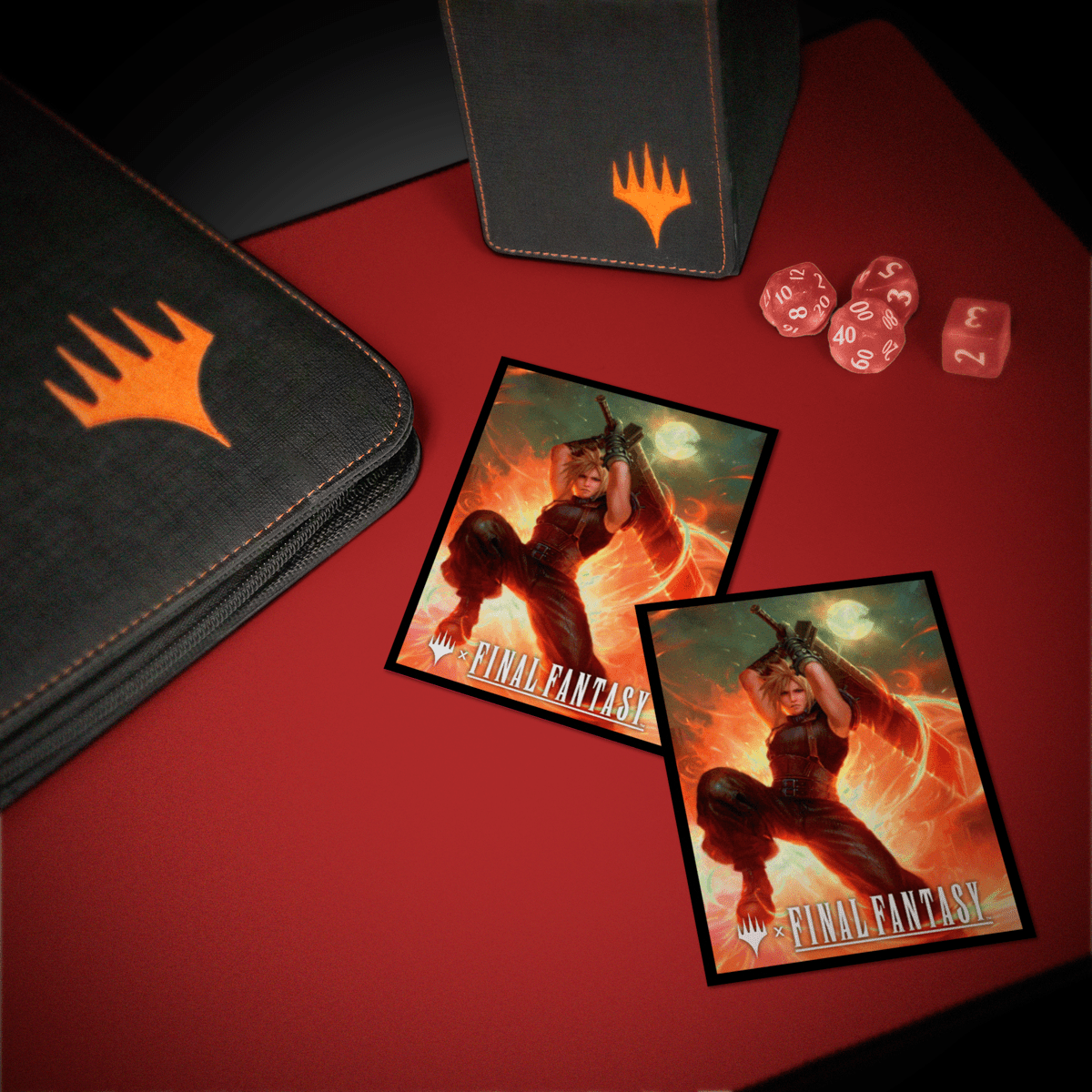 Magic: The Gathering®—FINAL FANTASY™ Cloud, Ex - SOLDIER (Commander) 100ct Deck Protector Sleeves - E - 38701 - Ultra PRO International - Ultra PRO International