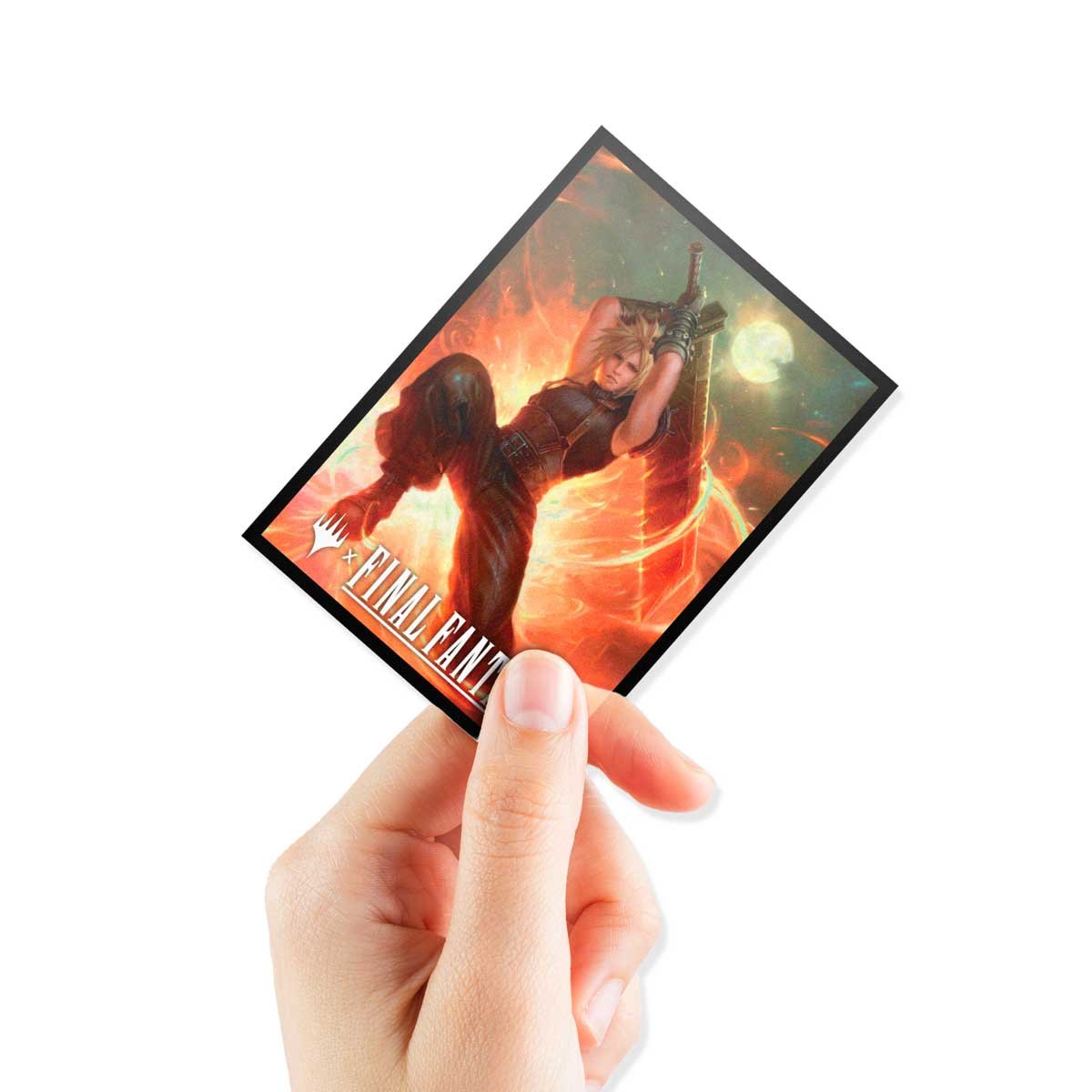 Magic: The Gathering®—FINAL FANTASY™ Cloud, Ex - SOLDIER (Commander) 100ct Deck Protector Sleeves - E - 38701 - Ultra PRO International - Ultra PRO International