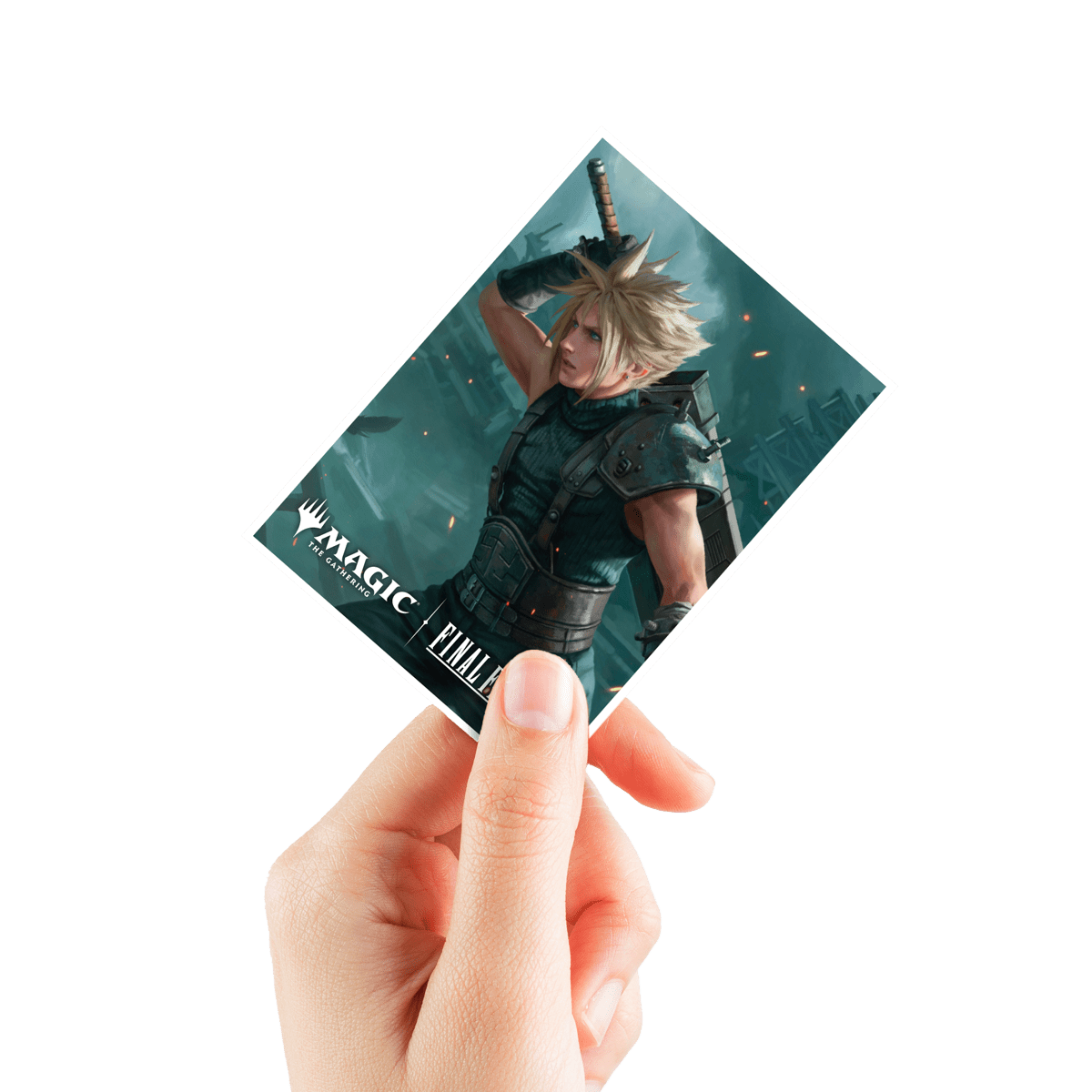 Magic: The Gathering®—FINAL FANTASY™ Cloud, Planet's Champion 105ct APEX Deck Protector™ Sleeves - E - 38727 - Ultra PRO International - Ultra PRO International