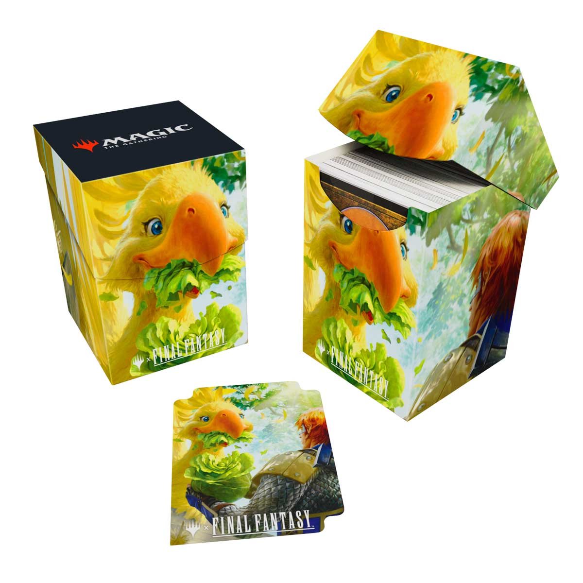 Magic: The Gathering®—FINAL FANTASY™ Gysahl Greens 100+ Deck Box - E - 38725 - Ultra PRO International - Ultra PRO International