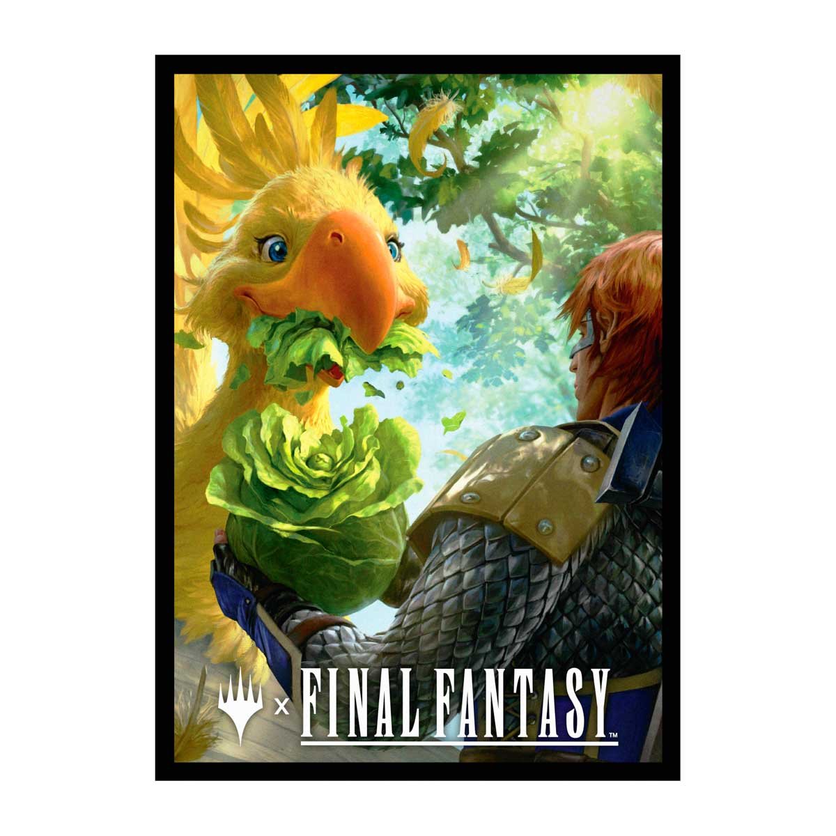 Magic: The Gathering®—FINAL FANTASY™ Gysahl Greens 100ct Deck Protector Sleeves - E - 38712 - Ultra PRO International - Ultra PRO International