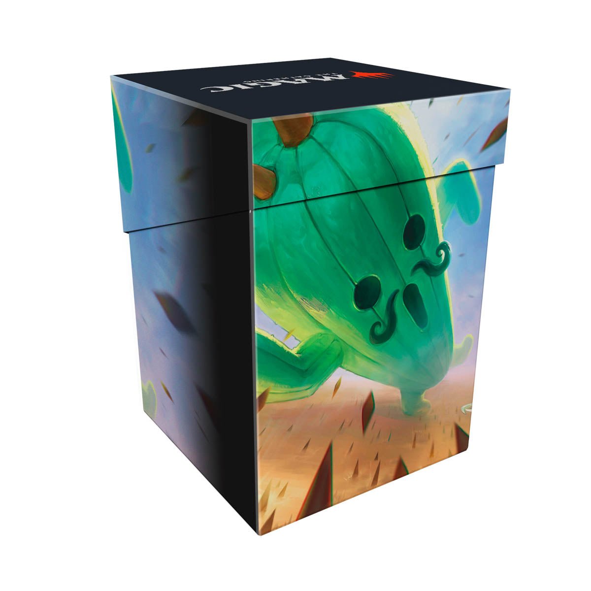 Magic: The Gathering®—FINAL FANTASY™ Jumbo Cactuar 100+ Deck Box - E - 38726 - Ultra PRO International - Ultra PRO International