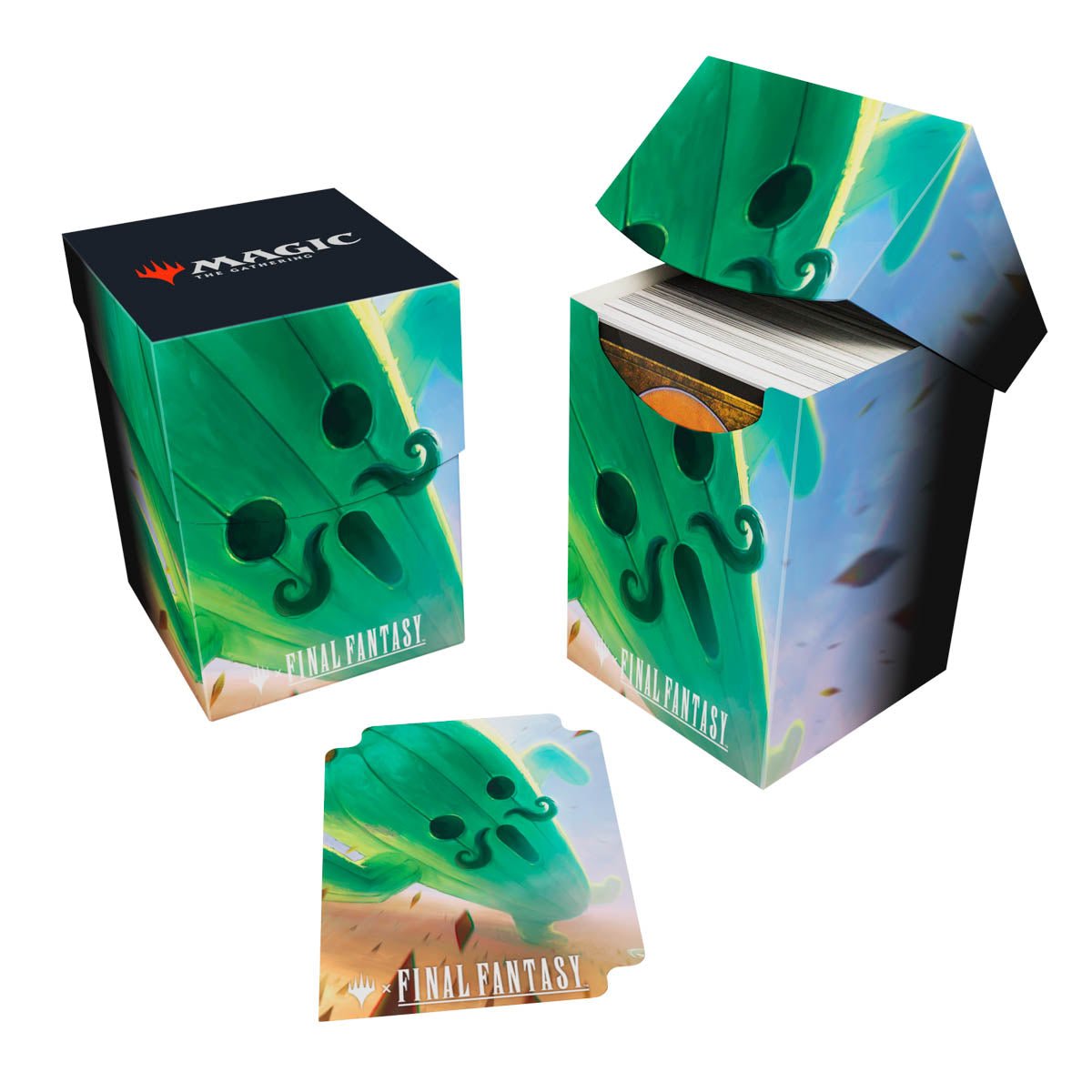 Magic: The Gathering®—FINAL FANTASY™ Jumbo Cactuar 100+ Deck Box - E - 38726 - Ultra PRO International - Ultra PRO International