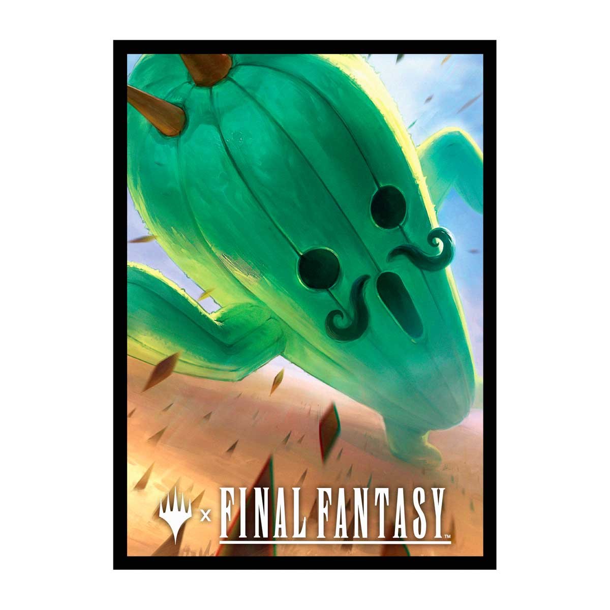 Magic: The Gathering®—FINAL FANTASY™ Jumbo Cactuar 100ct Deck Protector Sleeves - E - 38713 - Ultra PRO International - Ultra PRO International