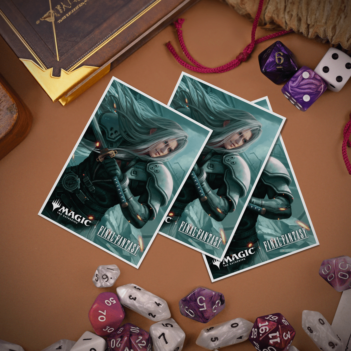 Magic: The Gathering®—FINAL FANTASY™ Sephiroth, Planet’s Heir 105ct APEX Deck Protector™ Sleeves - E - 38728 - Ultra PRO International - Ultra PRO International