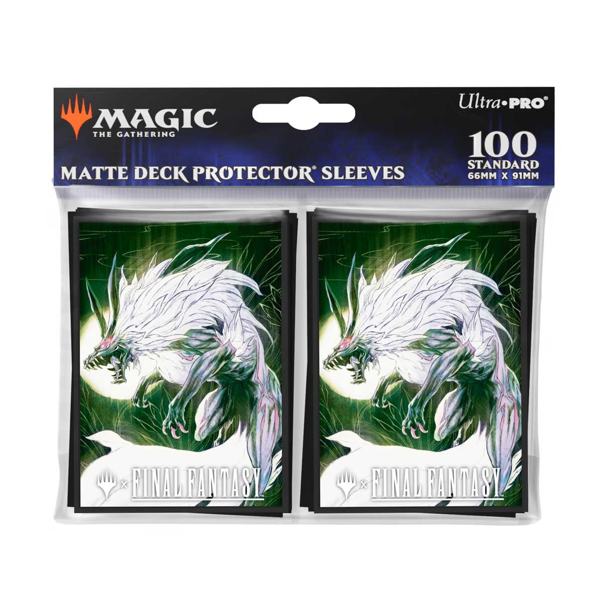 Magic: The Gathering®—FINAL FANTASY™ Summon: Fenrir 100ct Deck Protector Sleeves - E - 38711 - Ultra PRO International - Ultra PRO International