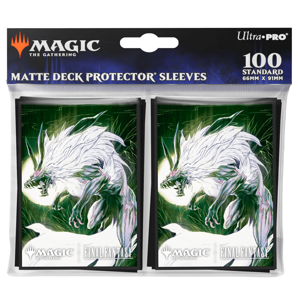 Magic: The Gathering®—FINAL FANTASY™ Summon: Fenrir 100ct Deck Protector Sleeves - E - 38711 - Ultra PRO International - Ultra PRO International