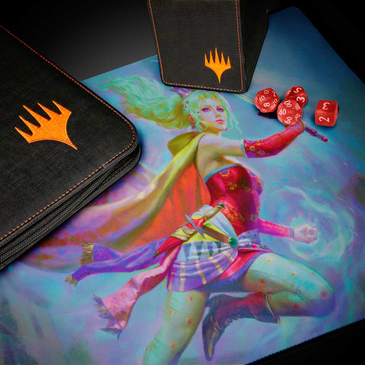 Magic: The Gathering®—FINAL FANTASY™ Terra, Herald of Hope (Commander) Playmat - E - 38742 - Ultra PRO International - Ultra PRO International