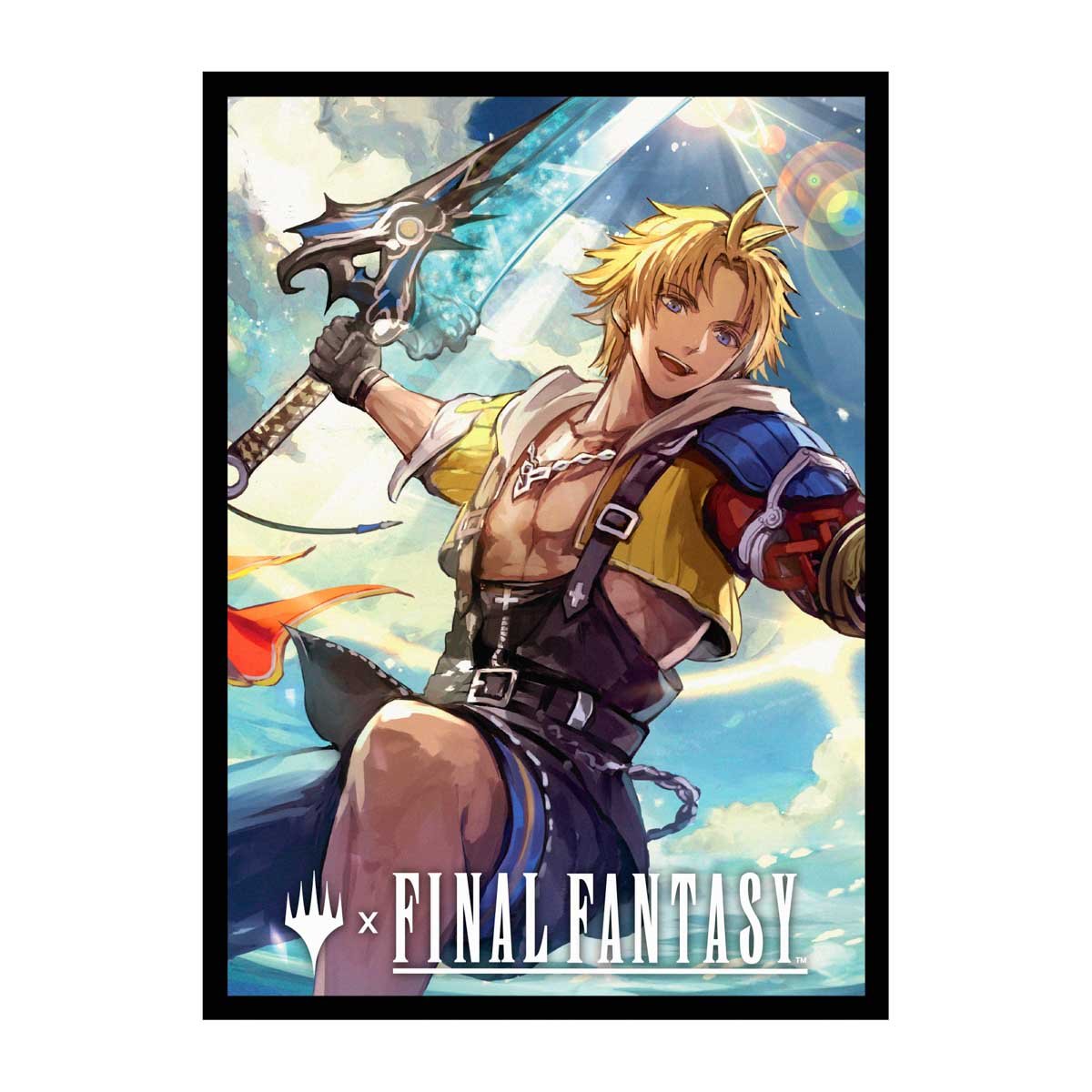Magic: The Gathering®—FINAL FANTASY™ Tidus, Yuna's Guardian (Commander) 100ct Deck Protector Sleeves - E - 38704 - Ultra PRO International - Ultra PRO International
