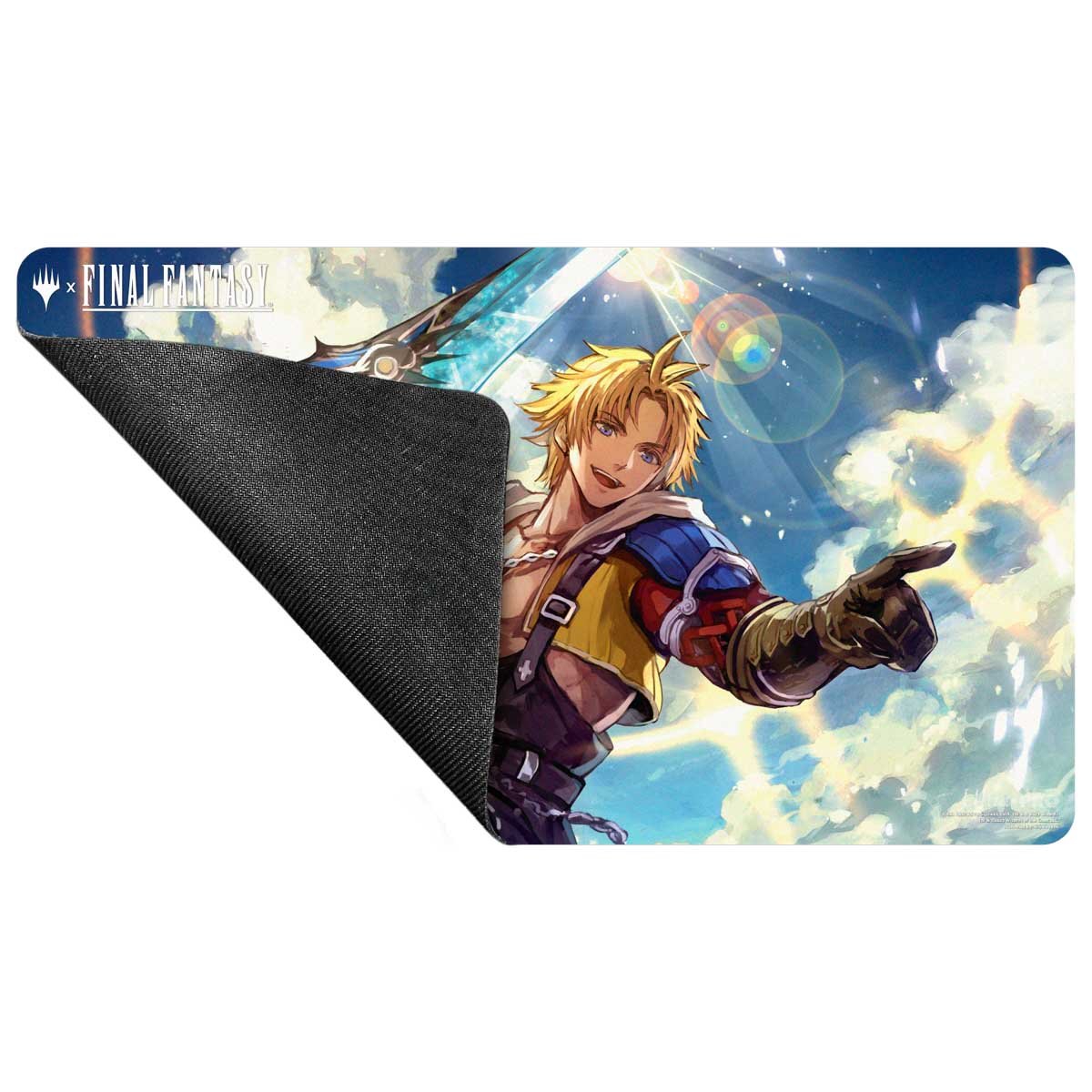 Magic: The Gathering®—FINAL FANTASY™ Tidus, Yuna's Guardian (Commander) Playmat - E - 38743 - Ultra PRO International - Ultra PRO International