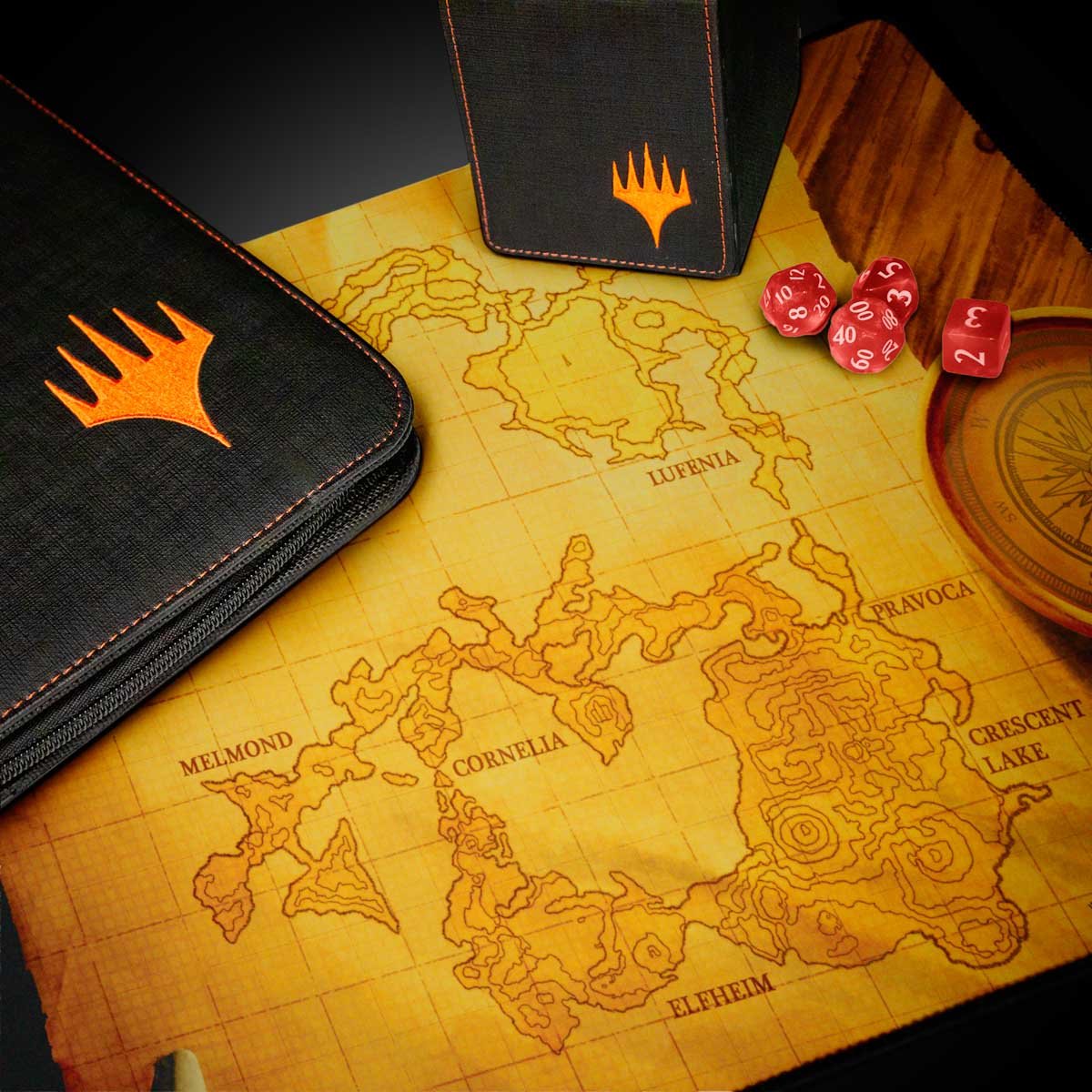 Magic: The Gathering®—FINAL FANTASY™ World Map Playmat - E - 38752 - Ultra PRO International - Ultra PRO International