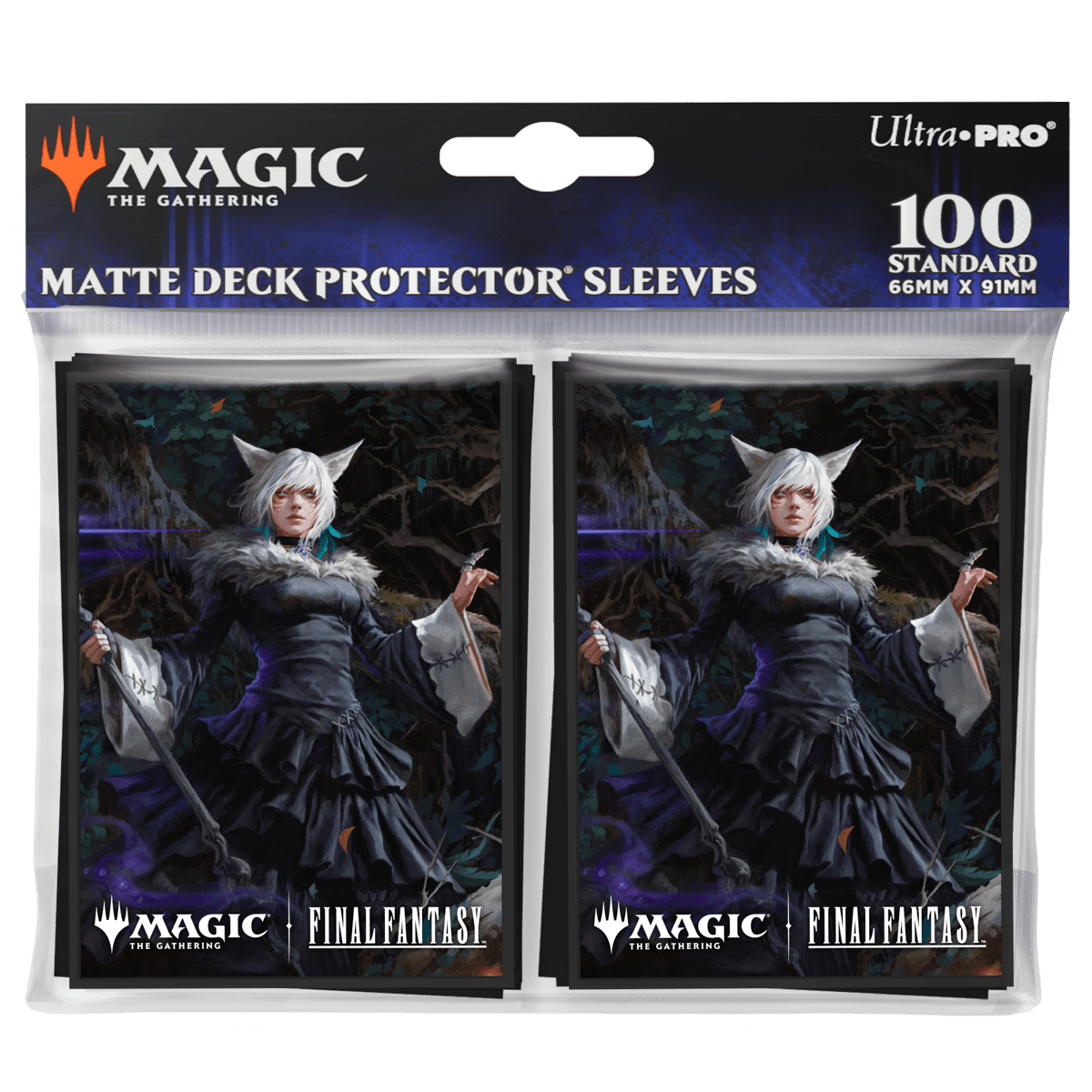 Magic: The Gathering®—FINAL FANTASY™ Y’shtola, Night’s Blessed (Commander) 100ct Deck Protector Sleeves - E - 38702 - Ultra PRO International - Ultra PRO International